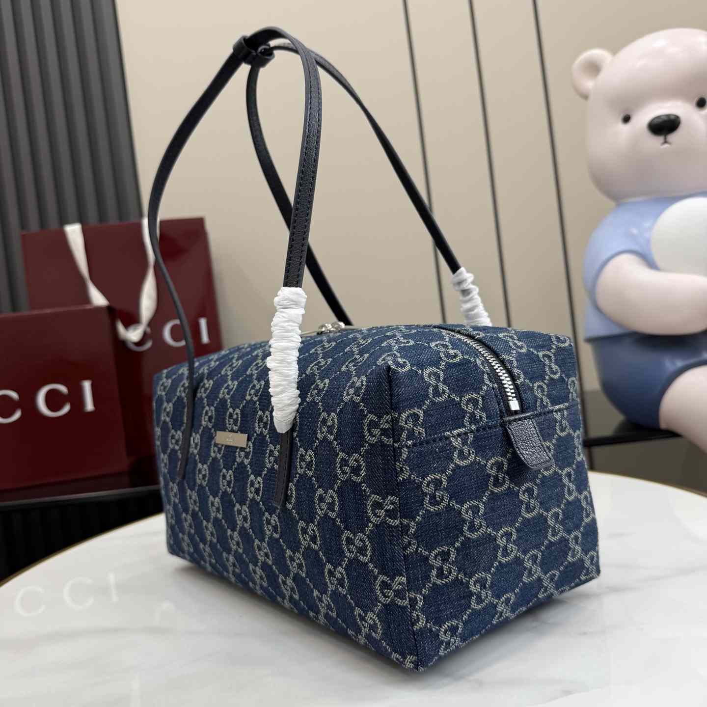 Gucci Gucci Melrose Medium Boston Bag - DesignerGu