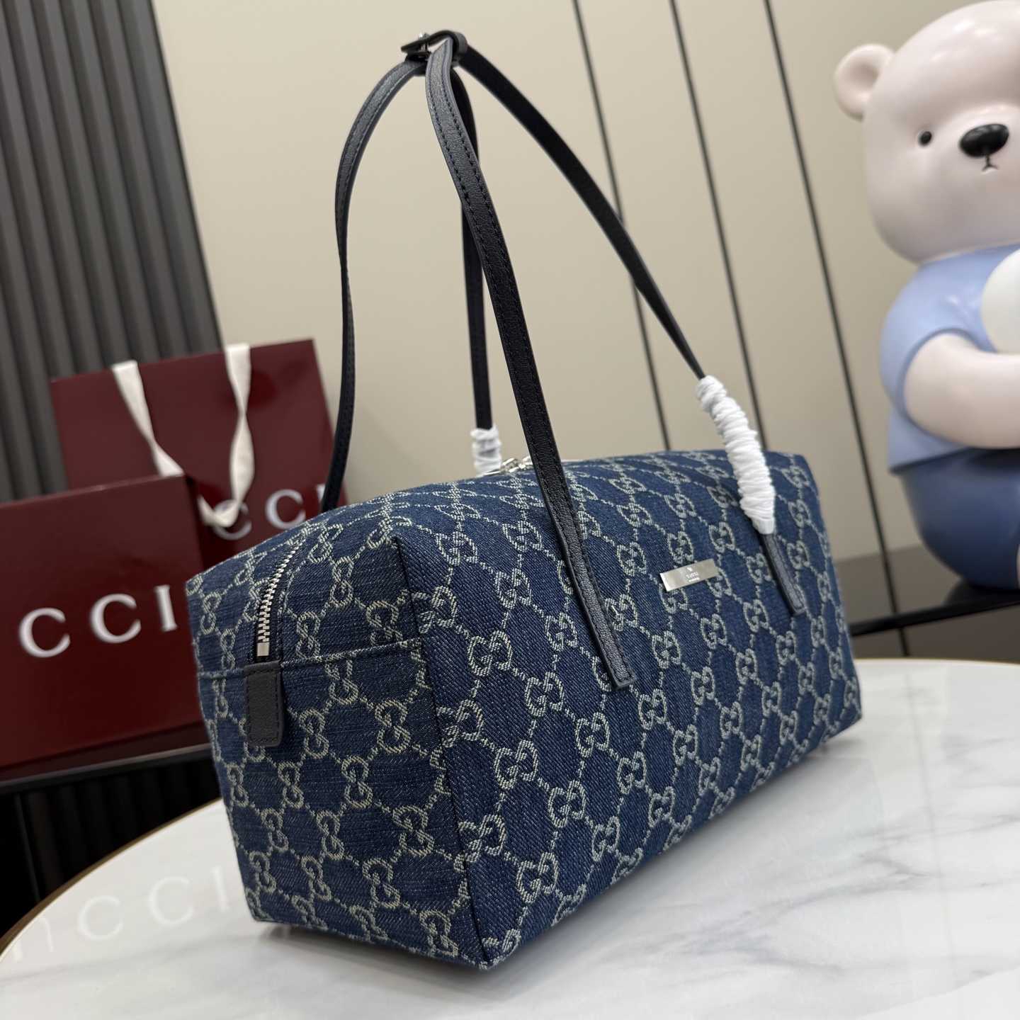 Gucci Gucci Melrose Medium Boston Bag - DesignerGu