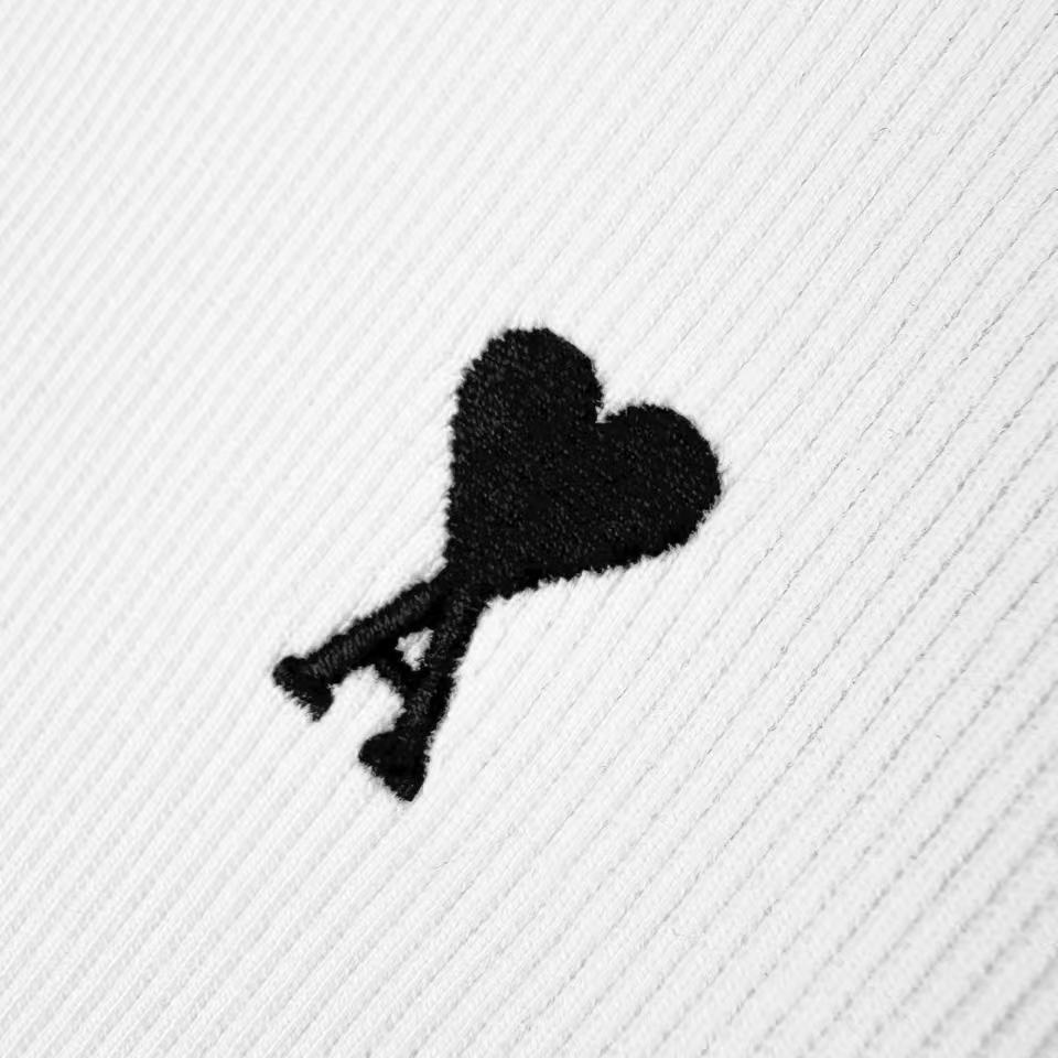 AMI Paris Cotton Ami De Coeur Tanktop - DesignerGu