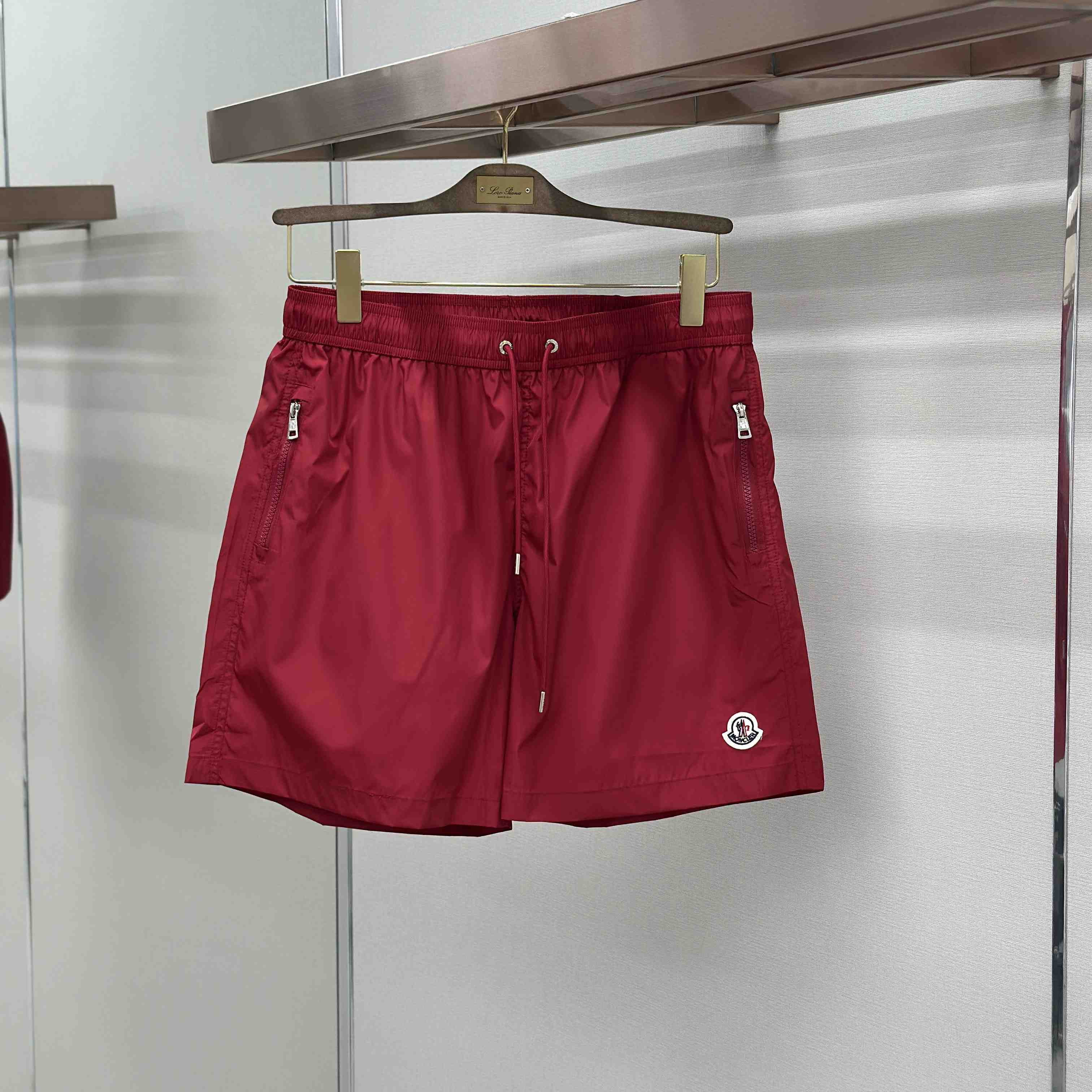Moncler Logo-Patch Swim Shorts - DesignerGu