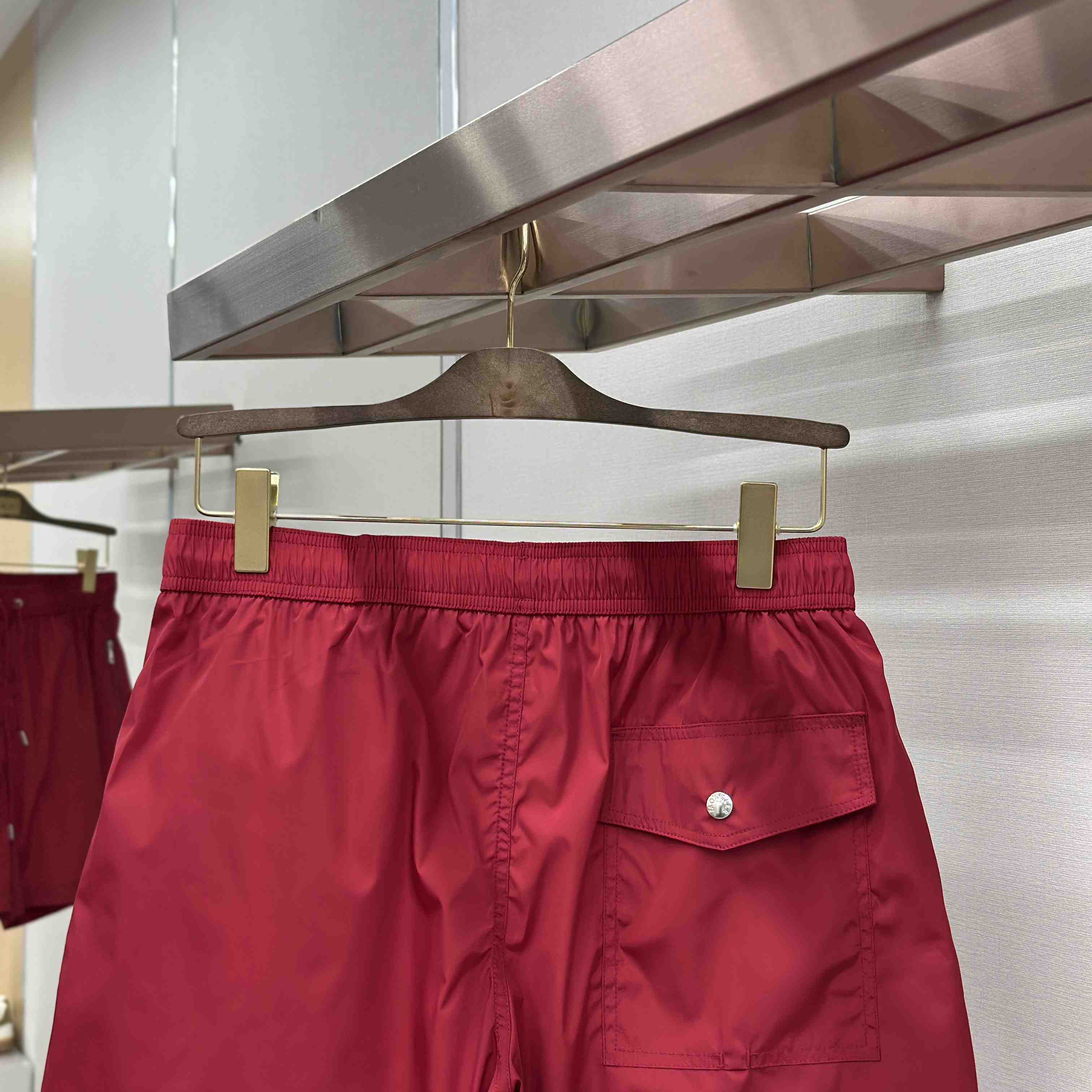 Moncler Logo-Patch Swim Shorts - DesignerGu