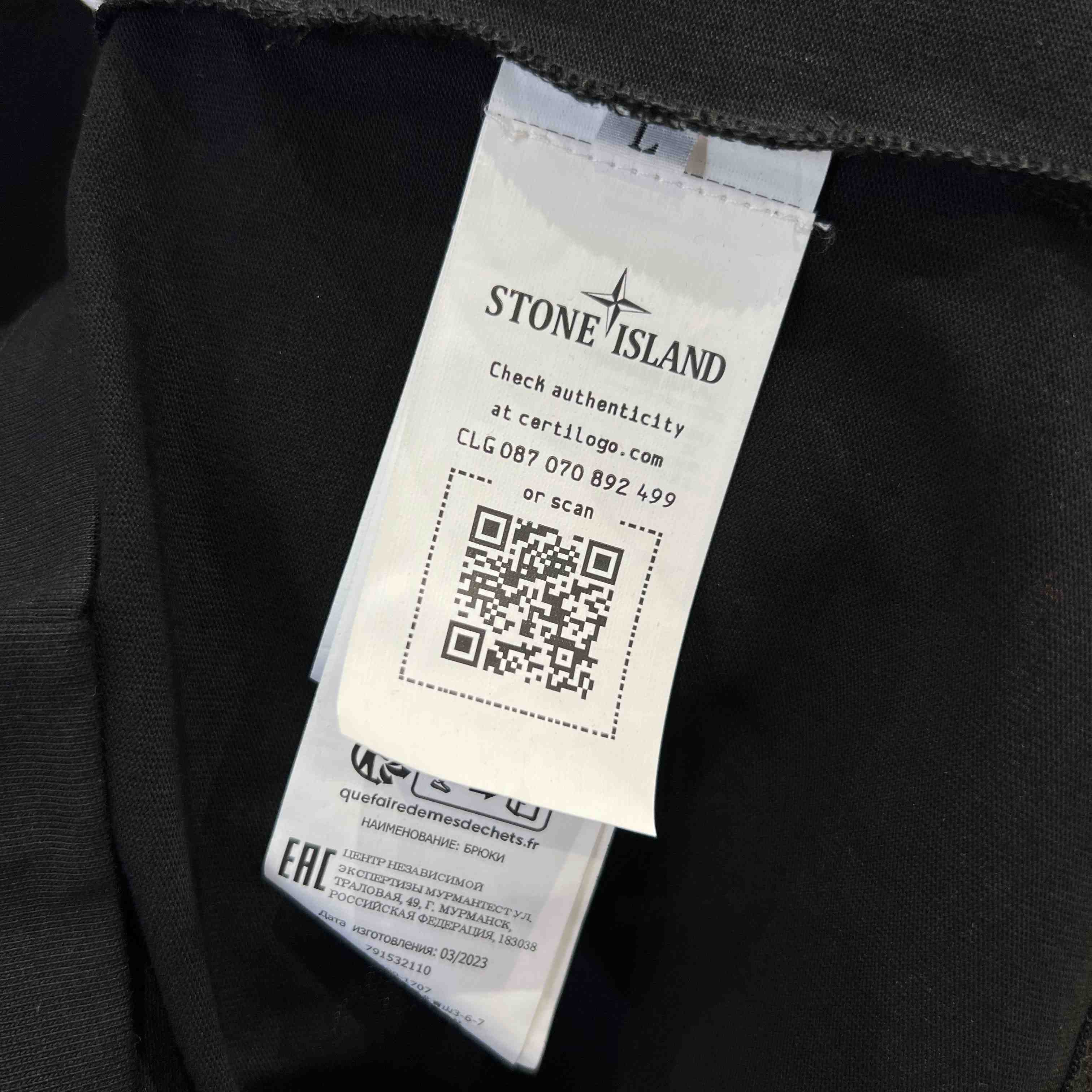 Stone Island Cotton Logo T-shirt - DesignerGu