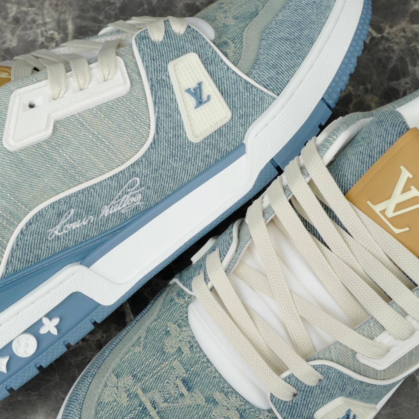 Louis Vuitton LV Trainer Sneaker  1AKCFF - DesignerGu