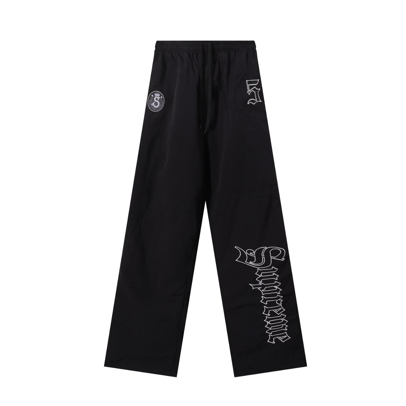  Supreme Old English Track Pant 'Black' - DesignerGu