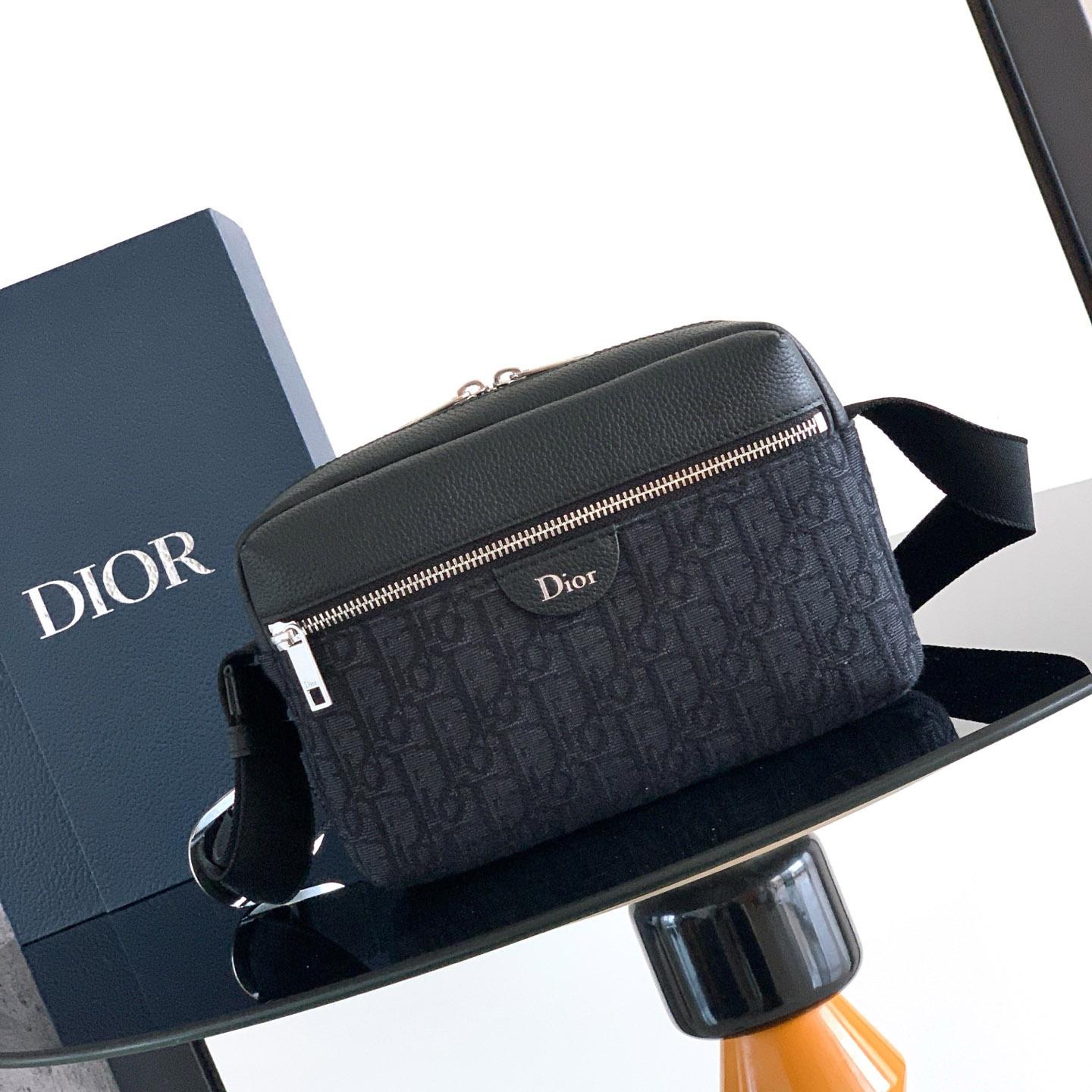 Dior Rider Zipped Messenger Bag - DesignerGu