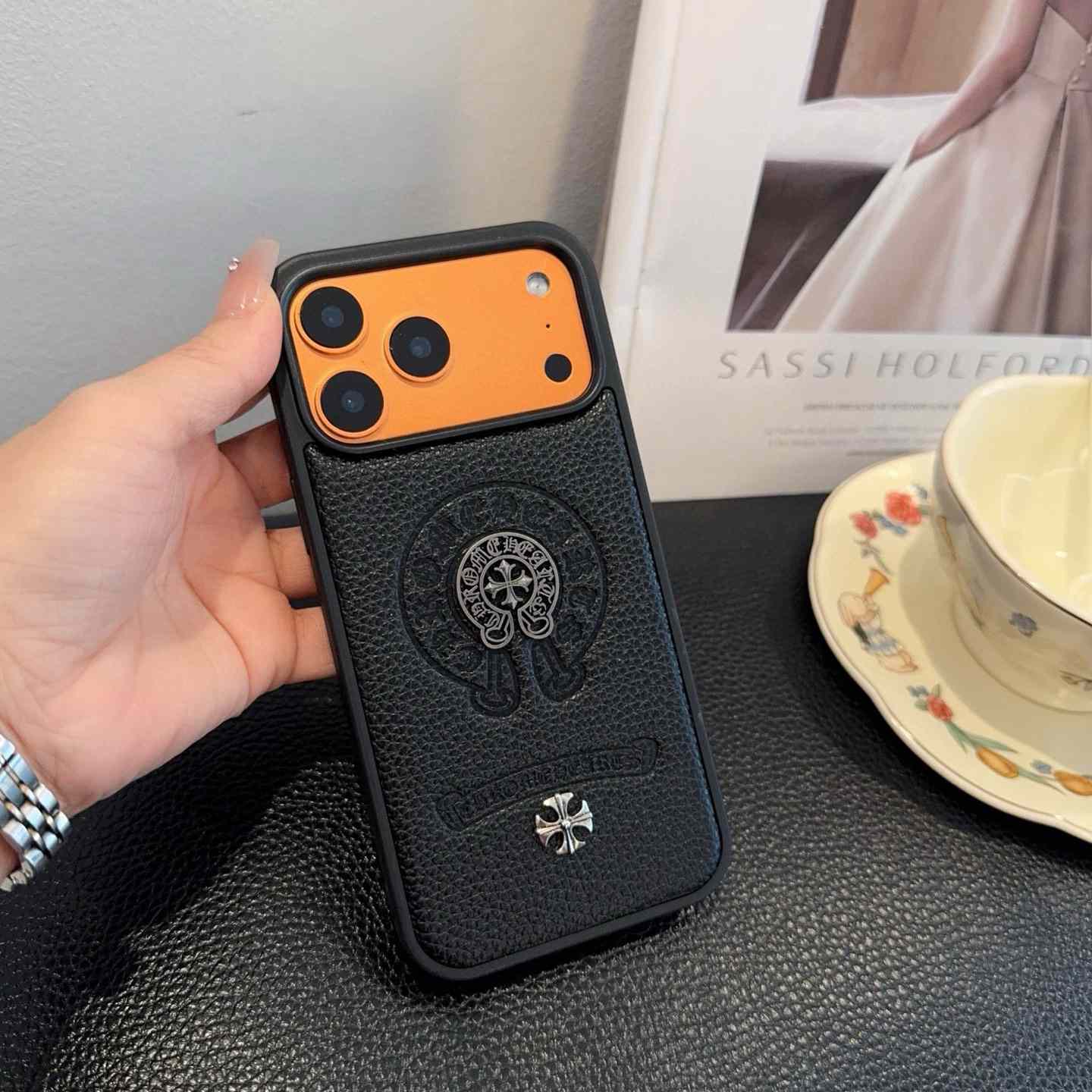 Chrome Heart Phone Case  - DesignerGu