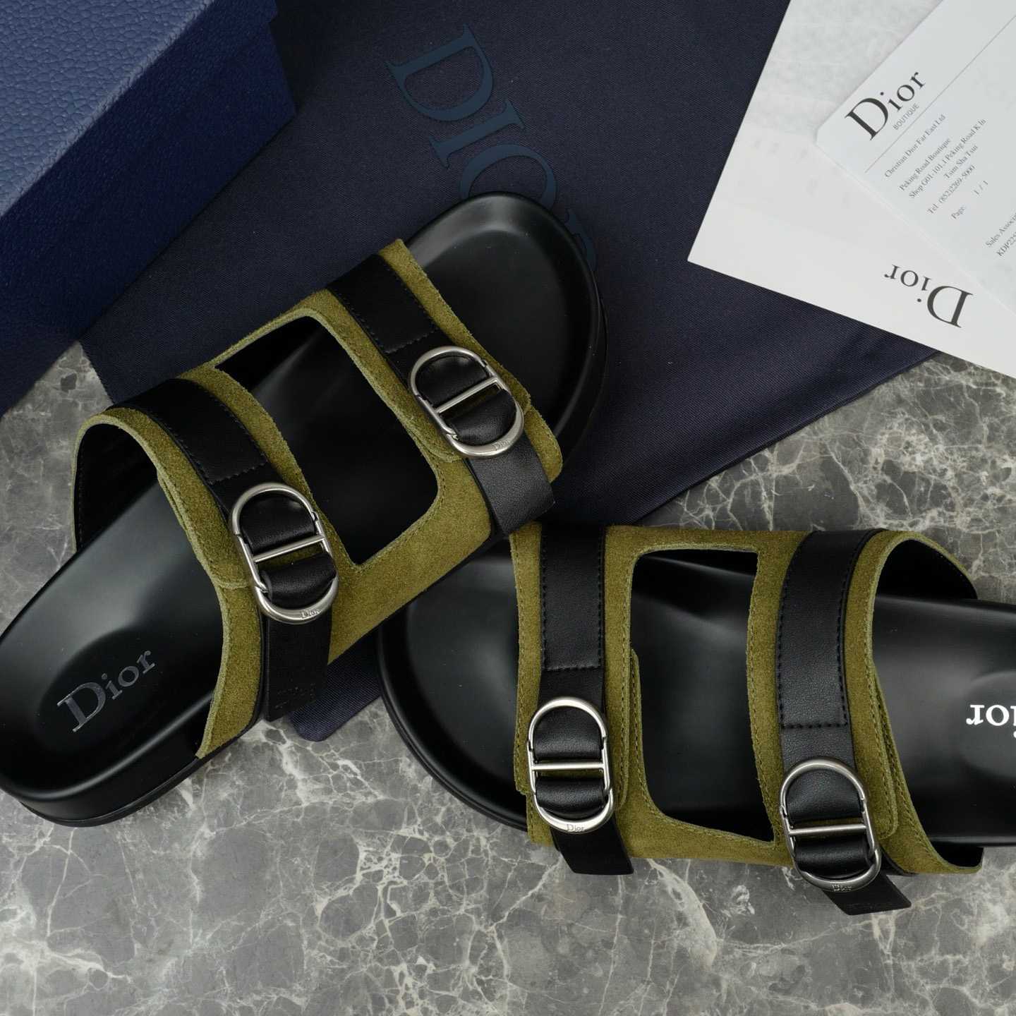 Dior Aqua Sandal - DesignerGu
