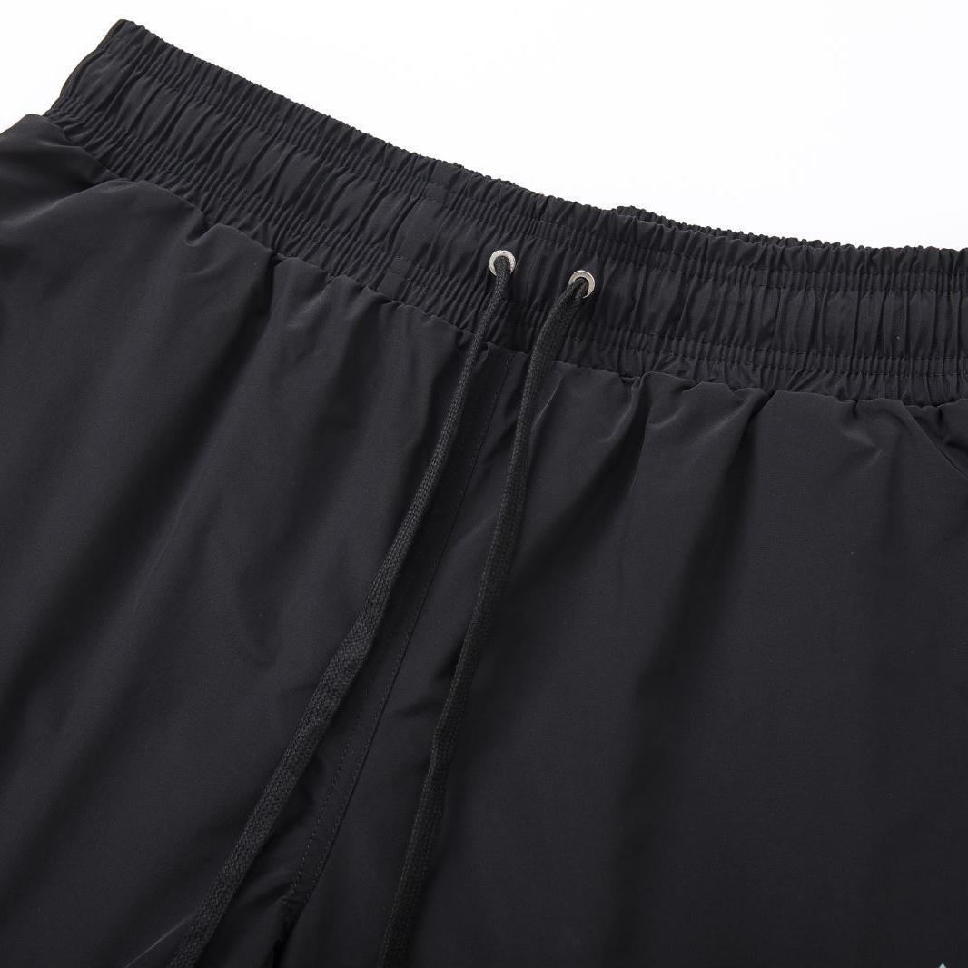 Amiri Staggered Chrome Swim Trunk 'Black' - DesignerGu