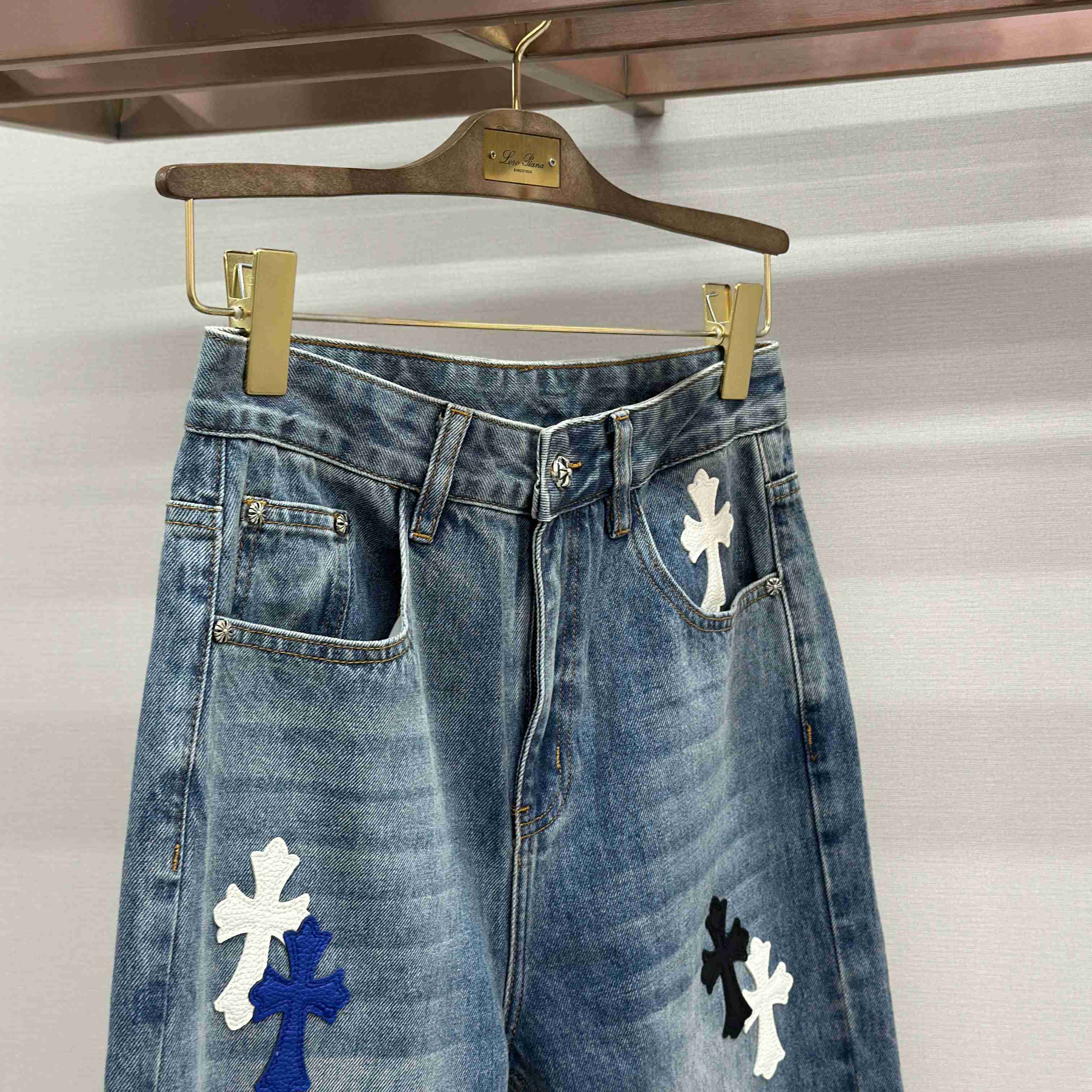 Chrome Hearts Jeans - DesignerGu