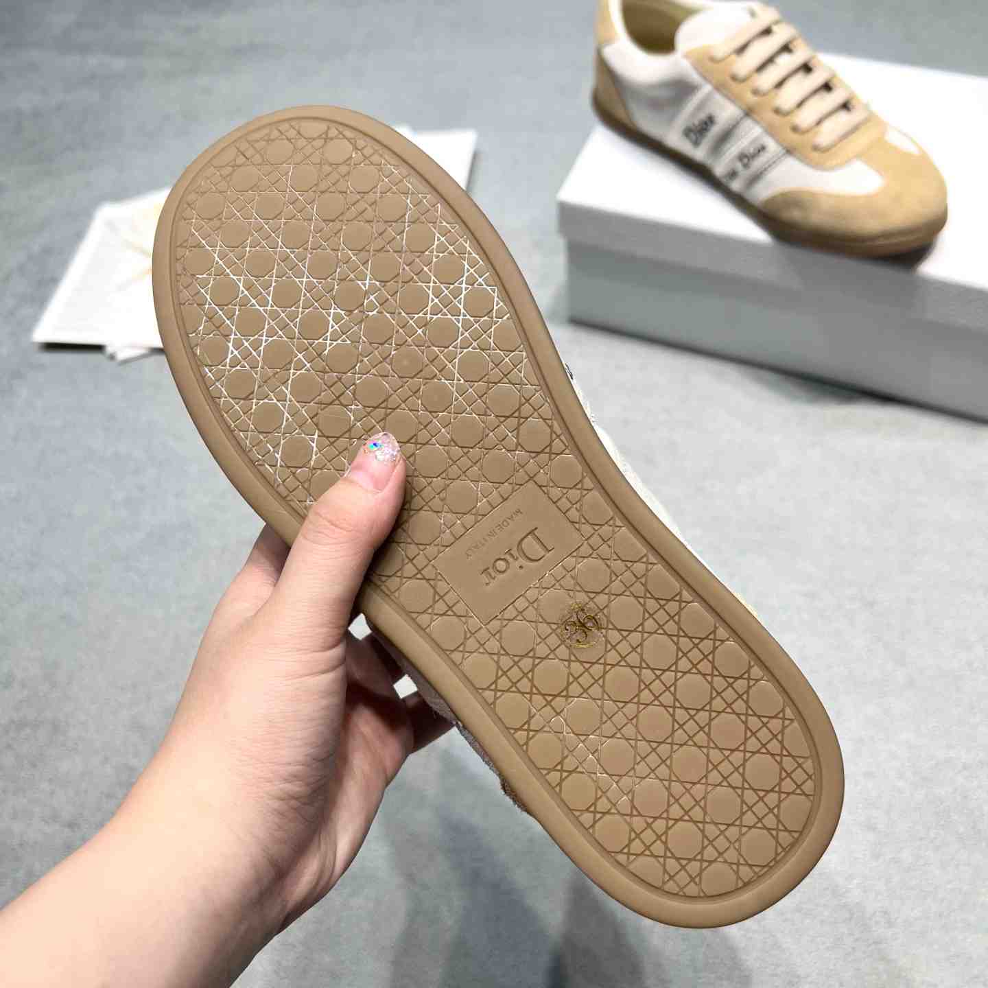 Dior Ribbon Sneaker - DesignerGu