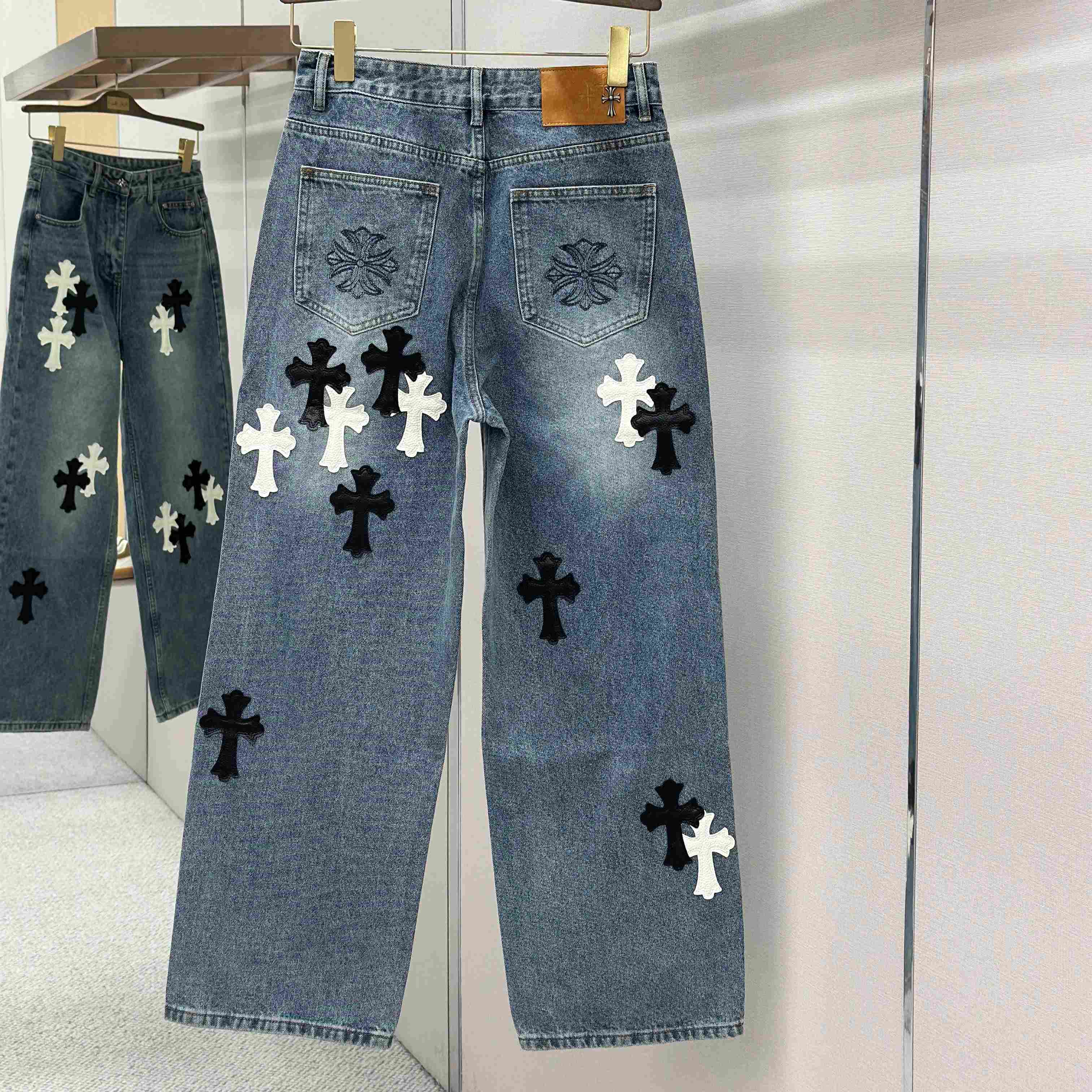 Chrome Hearts Jeans - DesignerGu