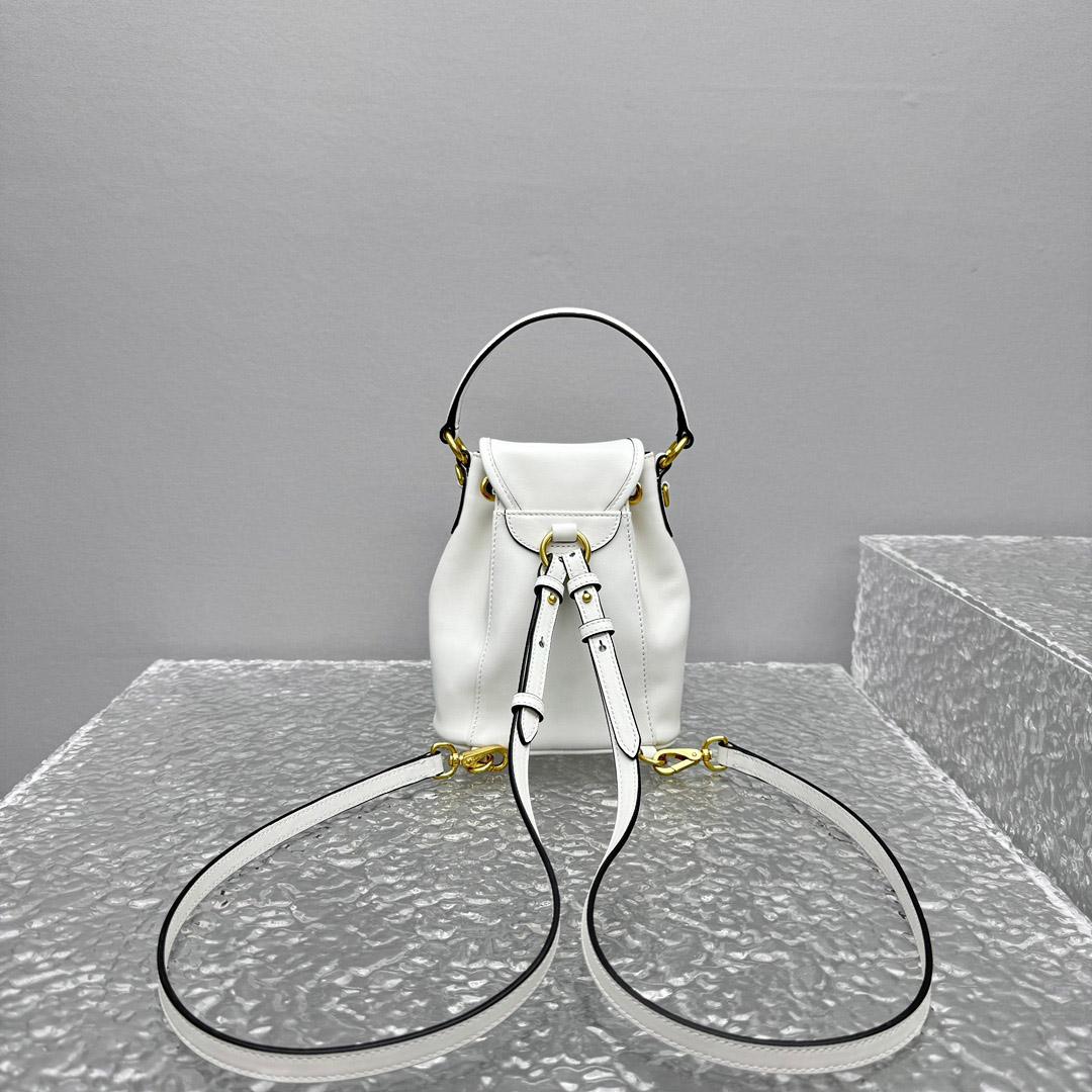 Miu Miu  Leather Mini-Backpack - DesignerGu