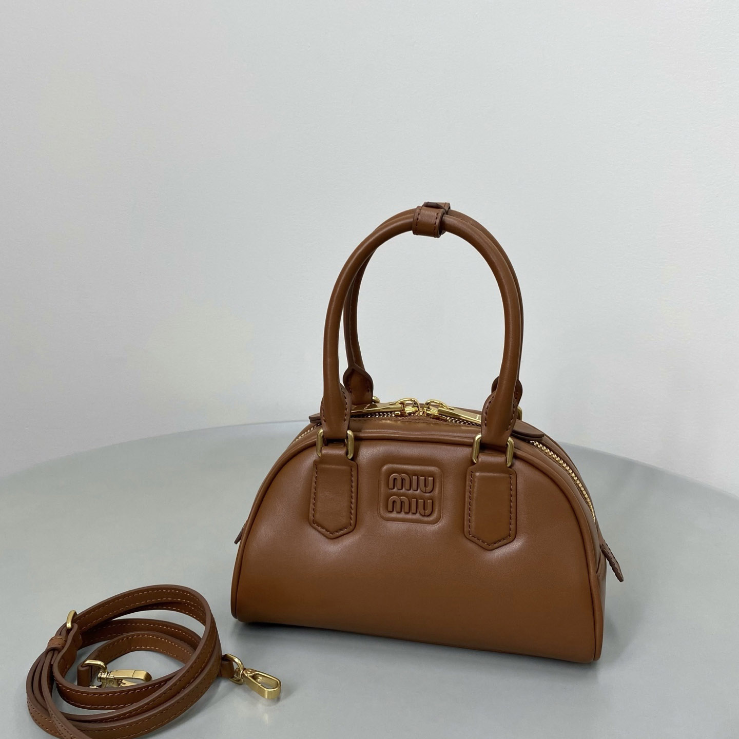 Miu Miu Arcadie Leather Bag  - DesignerGu