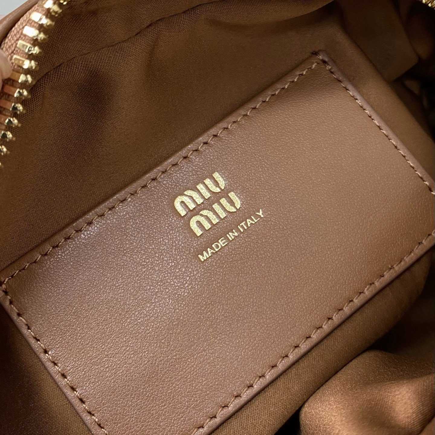 Miu Miu Arcadie Leather Bag  - DesignerGu