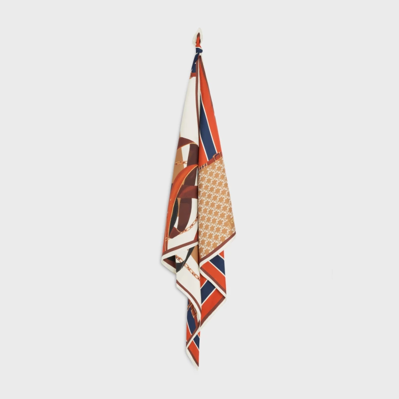 Celine  Square In Silk Twill - DesignerGu