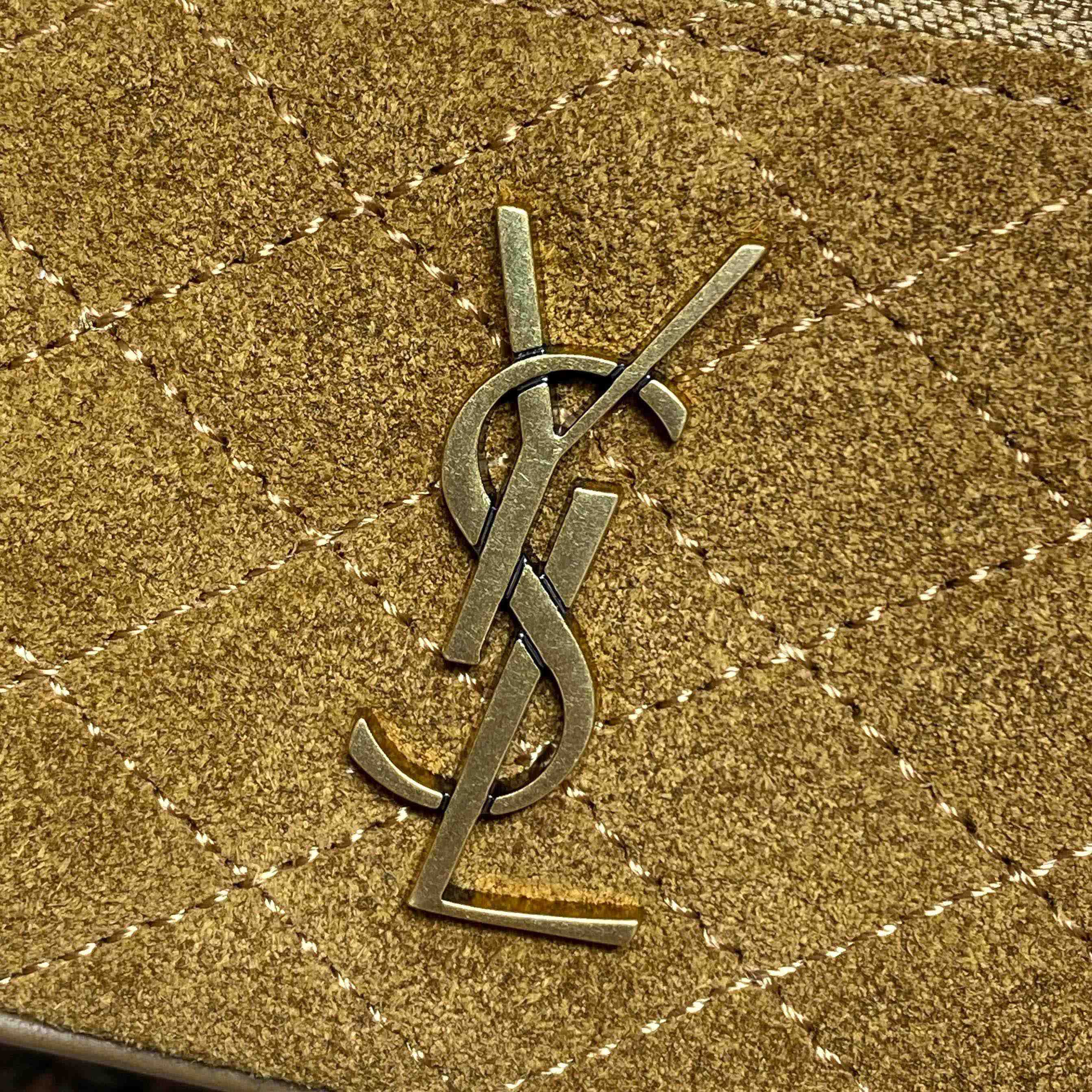 Saint Laurent GABY Vanity In Suede - DesignerGu