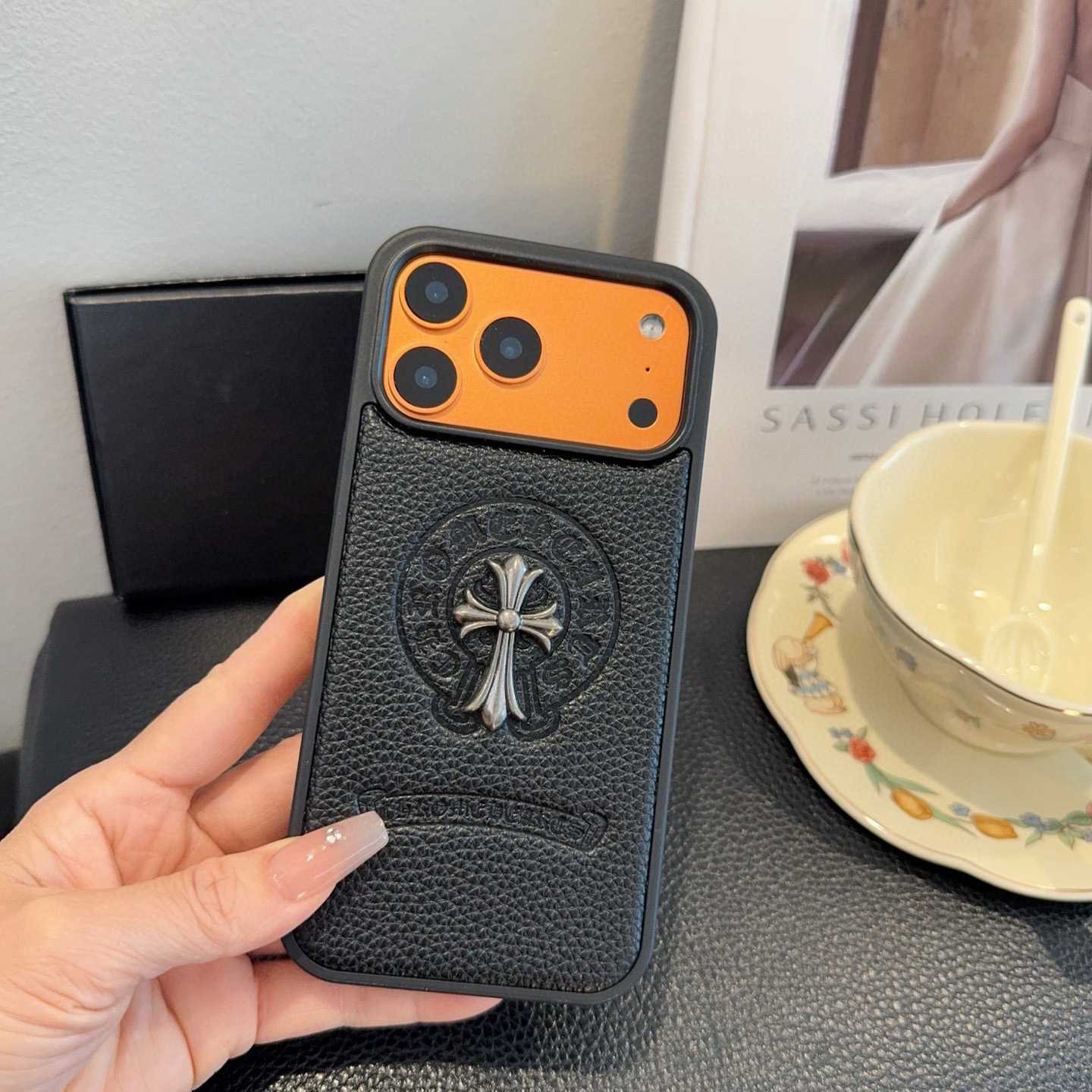 Chrome Heart Phone Case  - DesignerGu