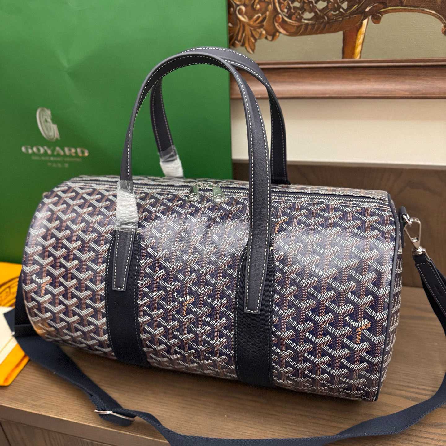 Goyard Barrel 40 Sports Bag - DesignerGu