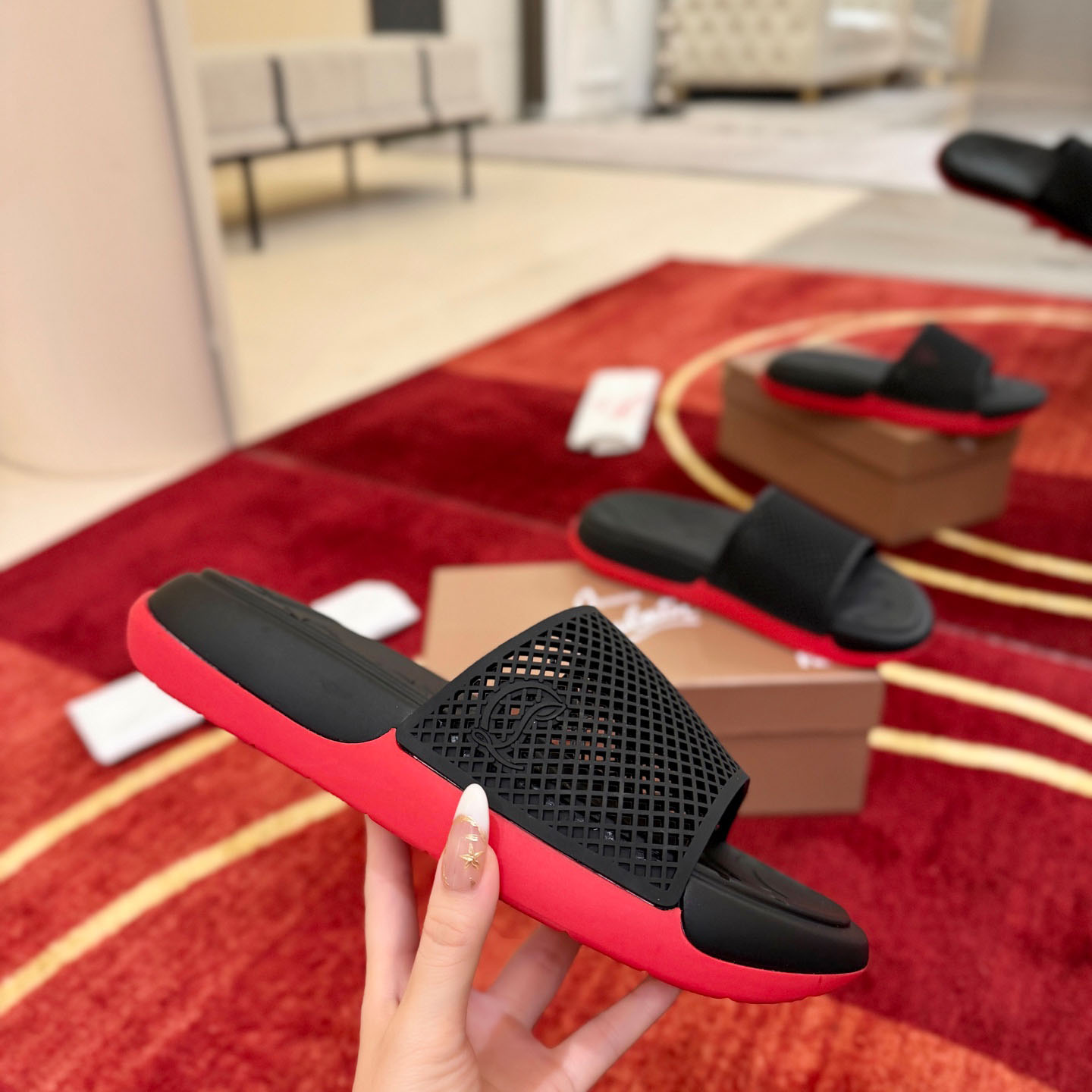 Christian Louboutin Zakouski Mules - DesignerGu
