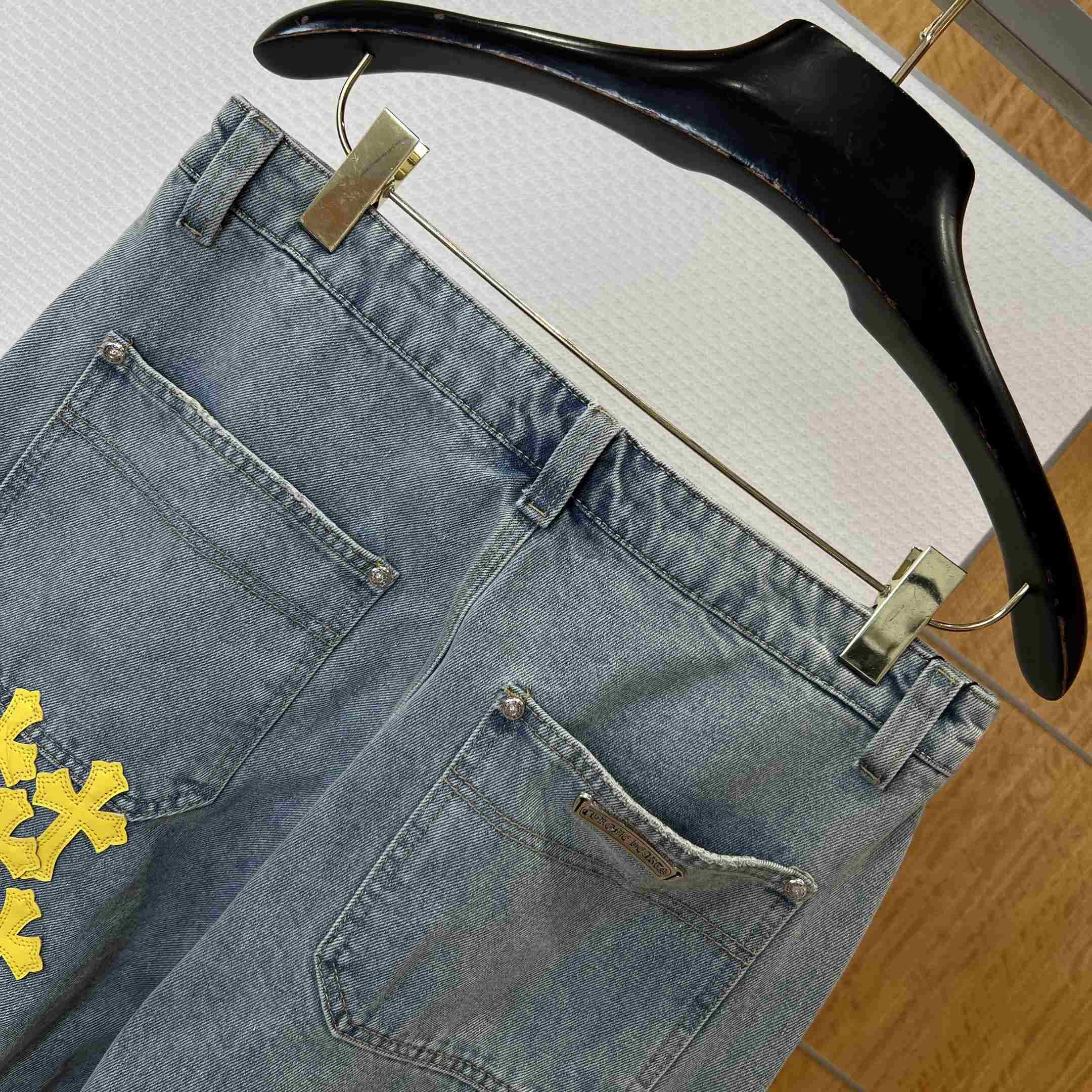 Chrome Hearts Denim Shorts - DesignerGu