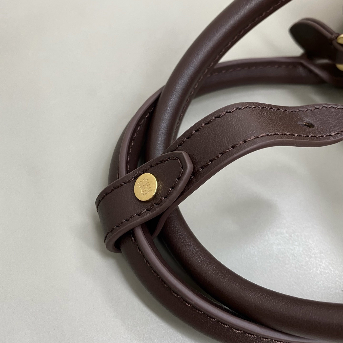 Miu Miu Arcadie Leather Bag  - DesignerGu