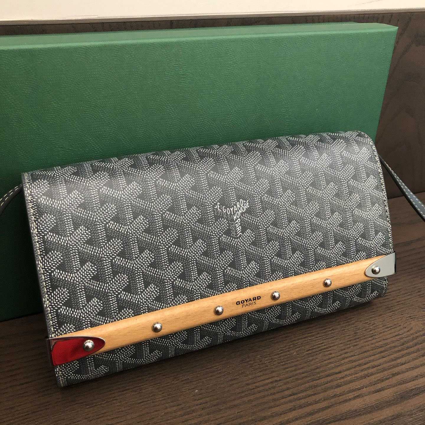 Goyard Monte Carlo PM Clutch/Shoulder Bag - DesignerGu