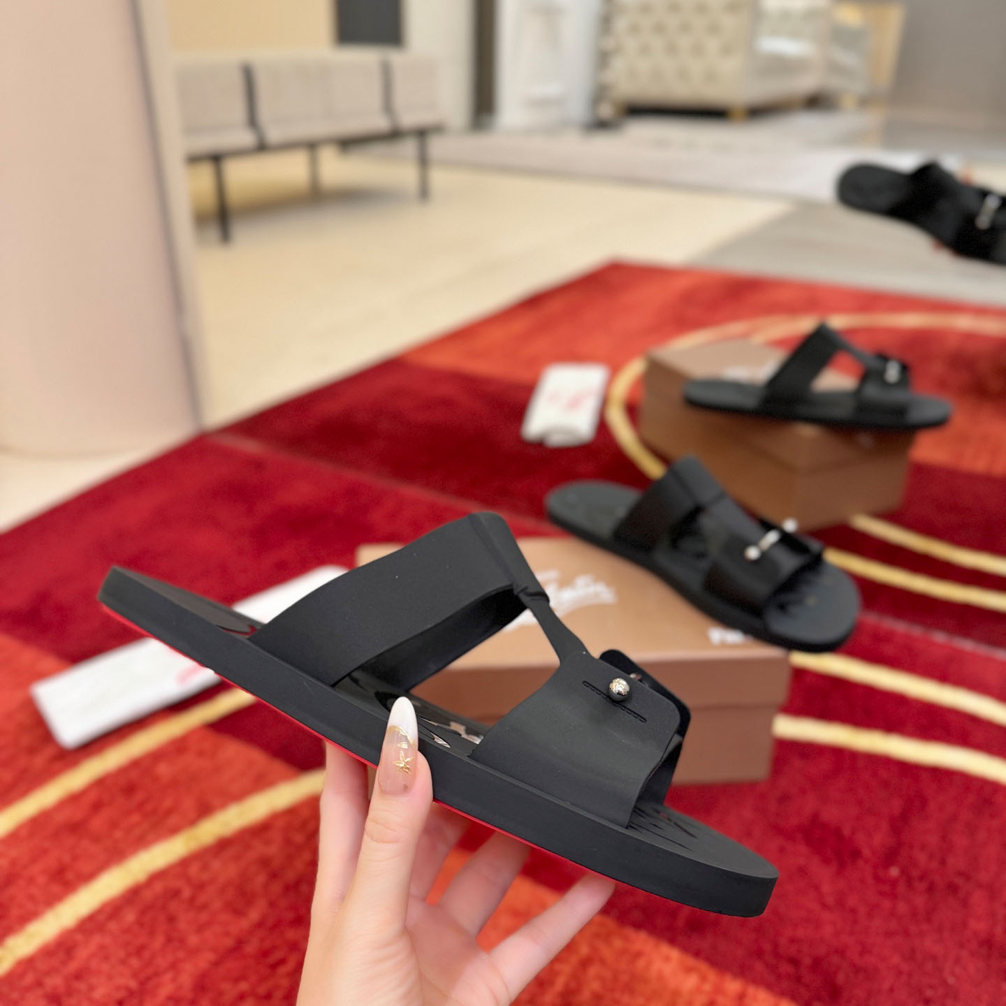 Christian Louboutin Zakouski Mules - DesignerGu