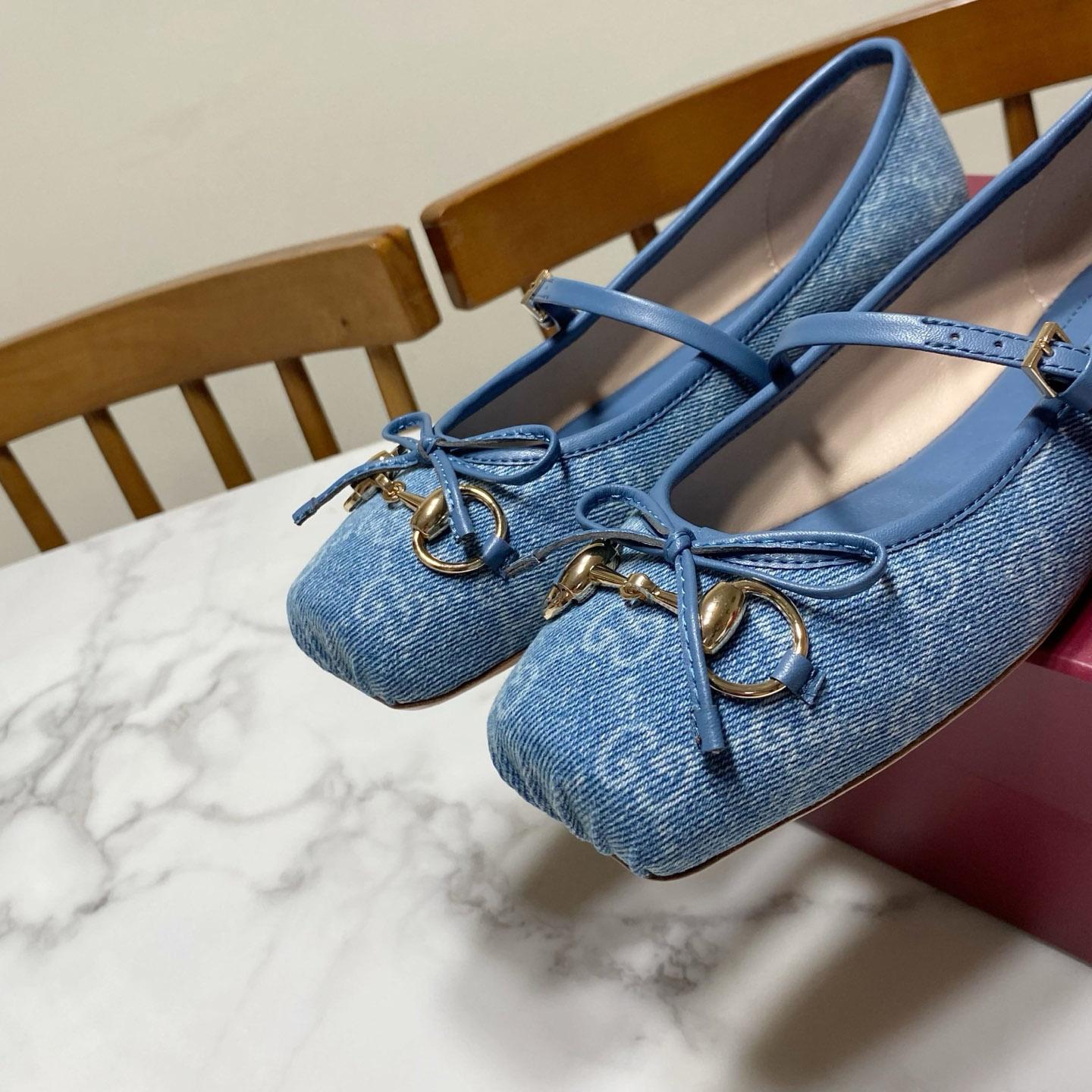 Gucci Horsebit Ballet Flat - DesignerGu