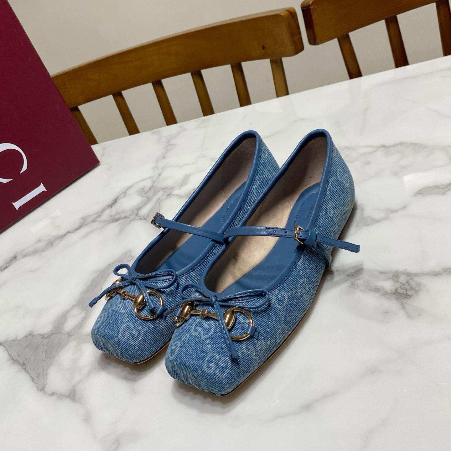 Gucci Horsebit Ballet Flat - DesignerGu