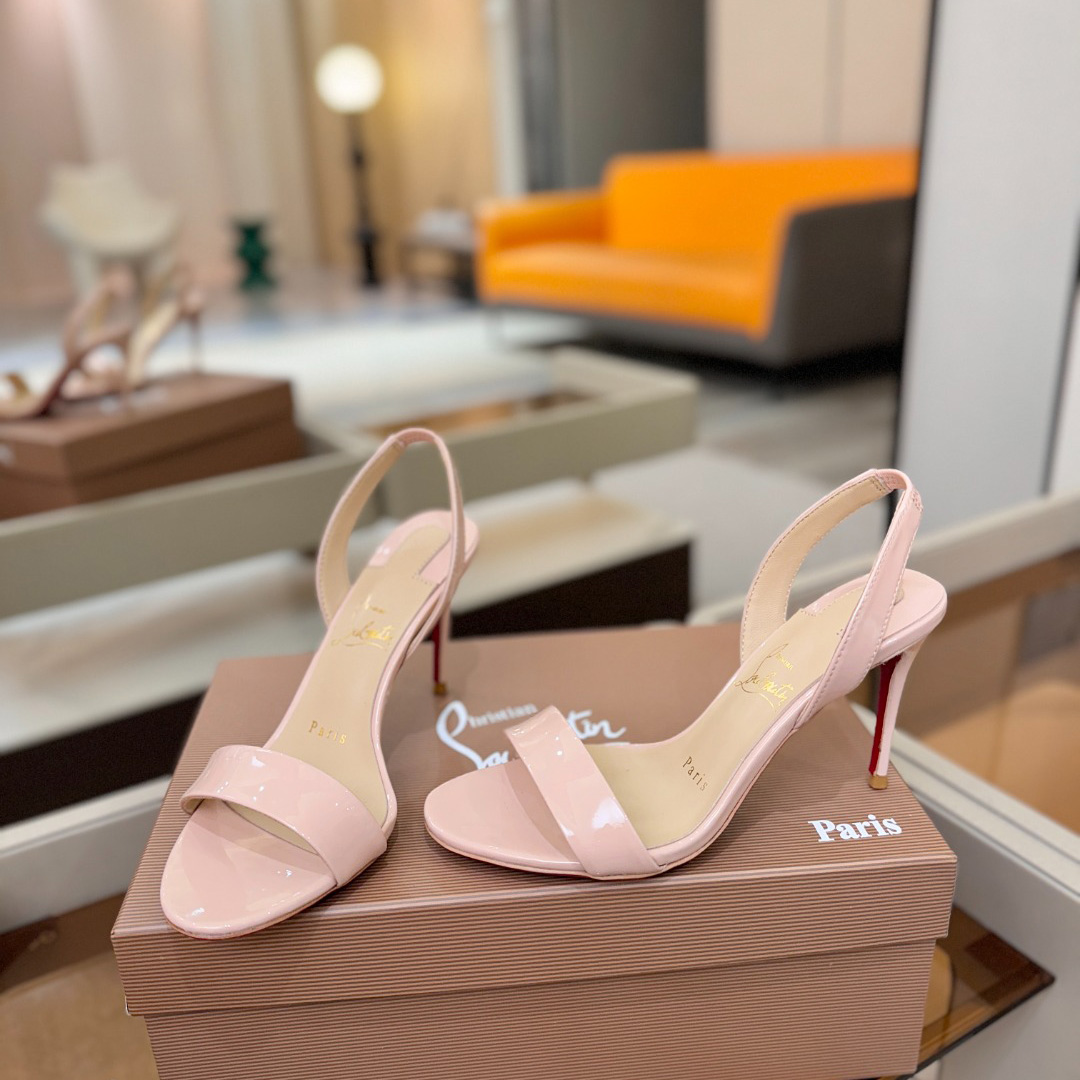 Christian Louboutin Marilyn Leather Sandals - DesignerGu