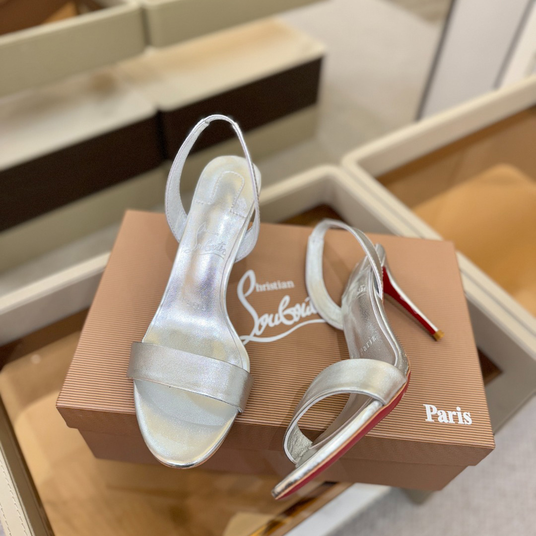 Christian Louboutin Marilyn Leather Sandals - DesignerGu