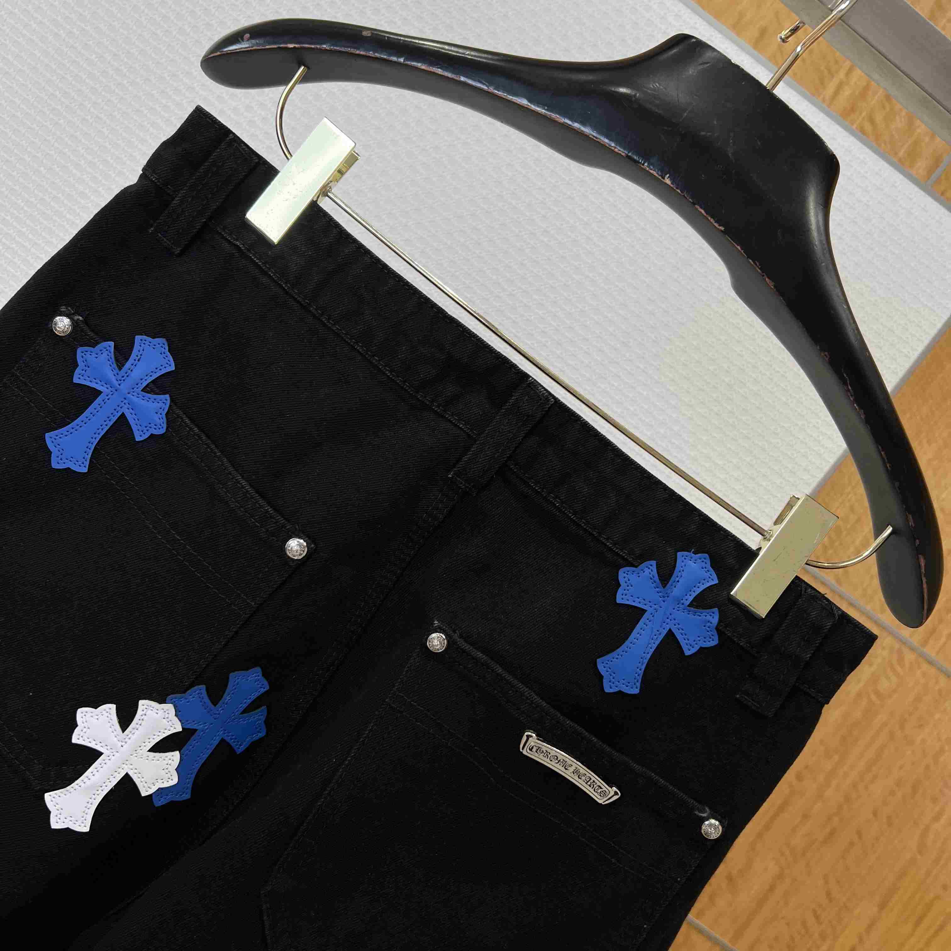 Chrome Hearts Denim Shorts - DesignerGu