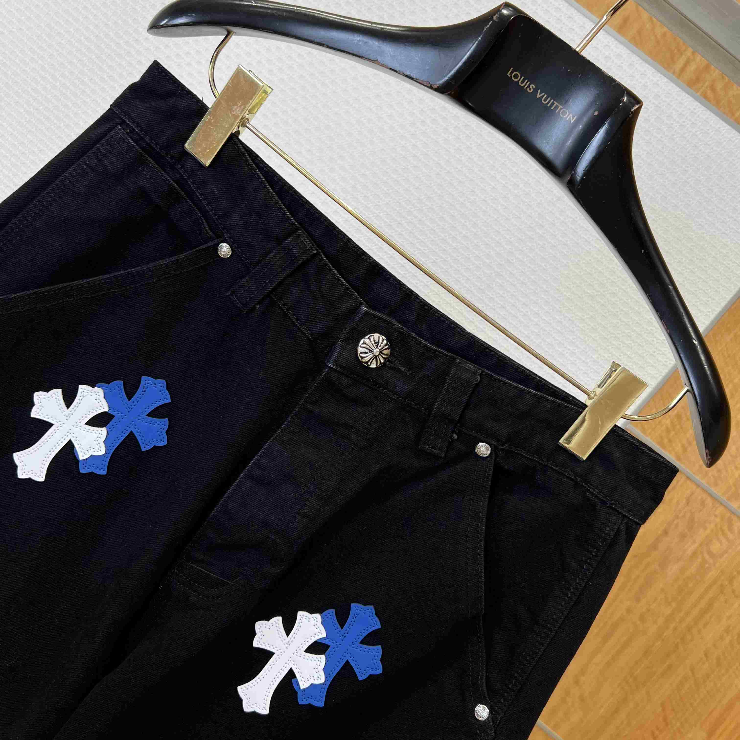 Chrome Hearts Denim Shorts - DesignerGu