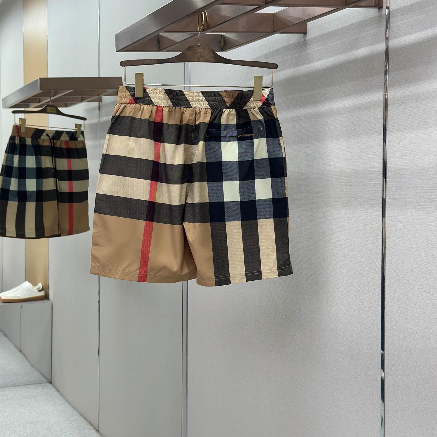 Burberry Check Swim Shorts 'Archive Beige' - DesignerGu