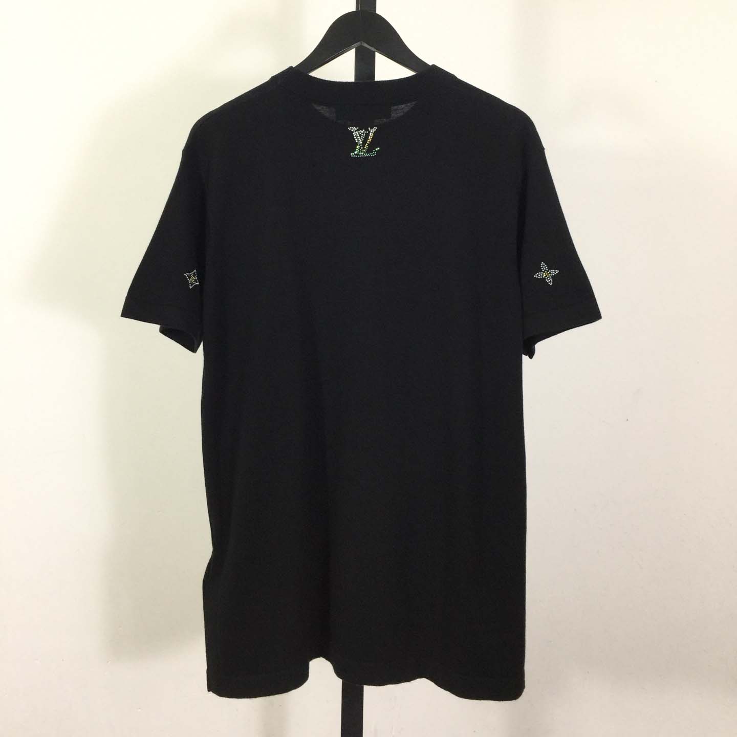 Louis Vuitton Embellished Short-Sleeved Crewneck   1AJR09 - DesignerGu