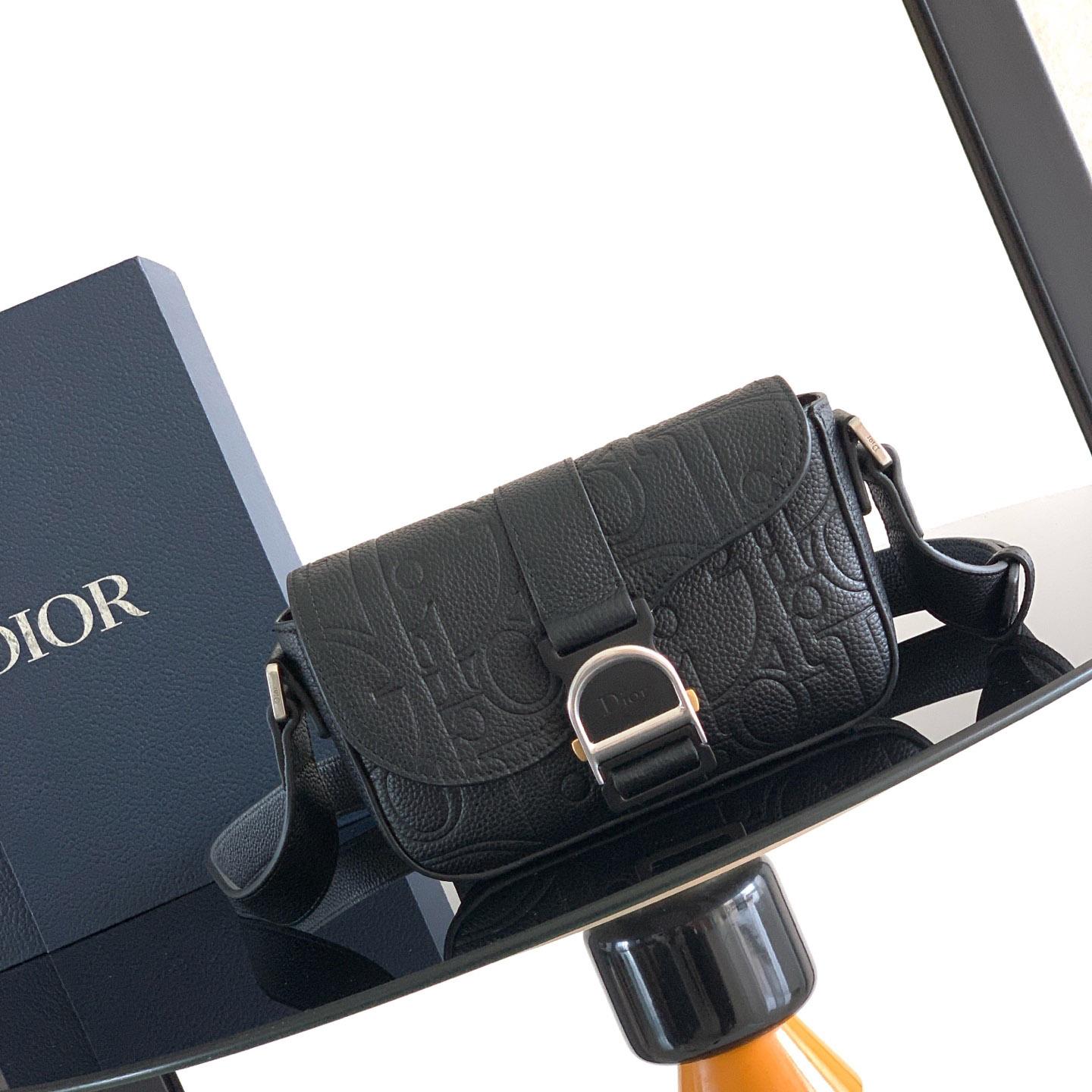 Dior Saddle Heritage Messenger Bag With Flap - DesignerGu