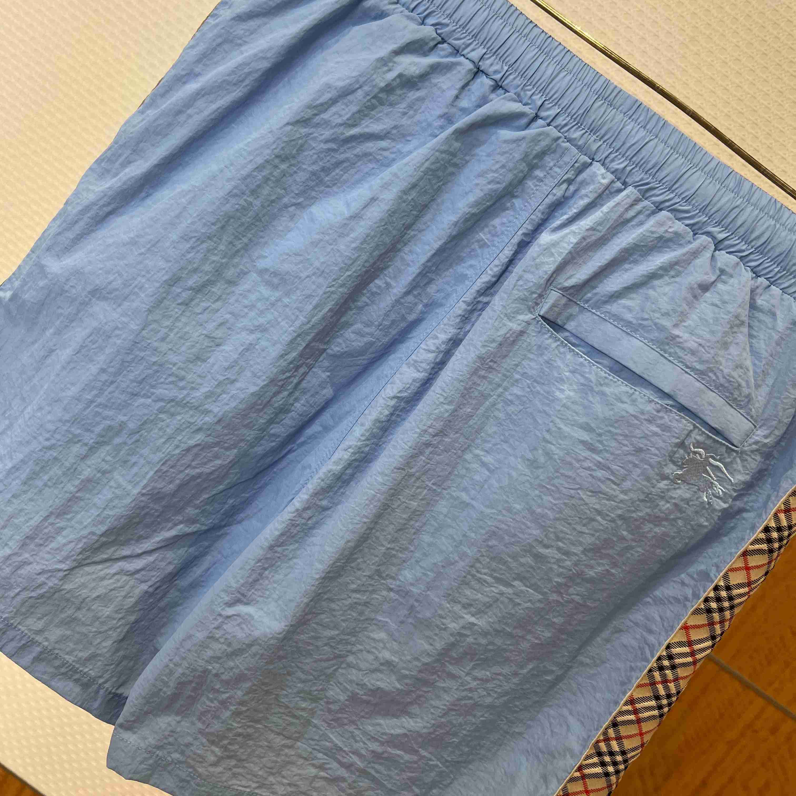 Burberry Check Trim Swim Shorts - DesignerGu