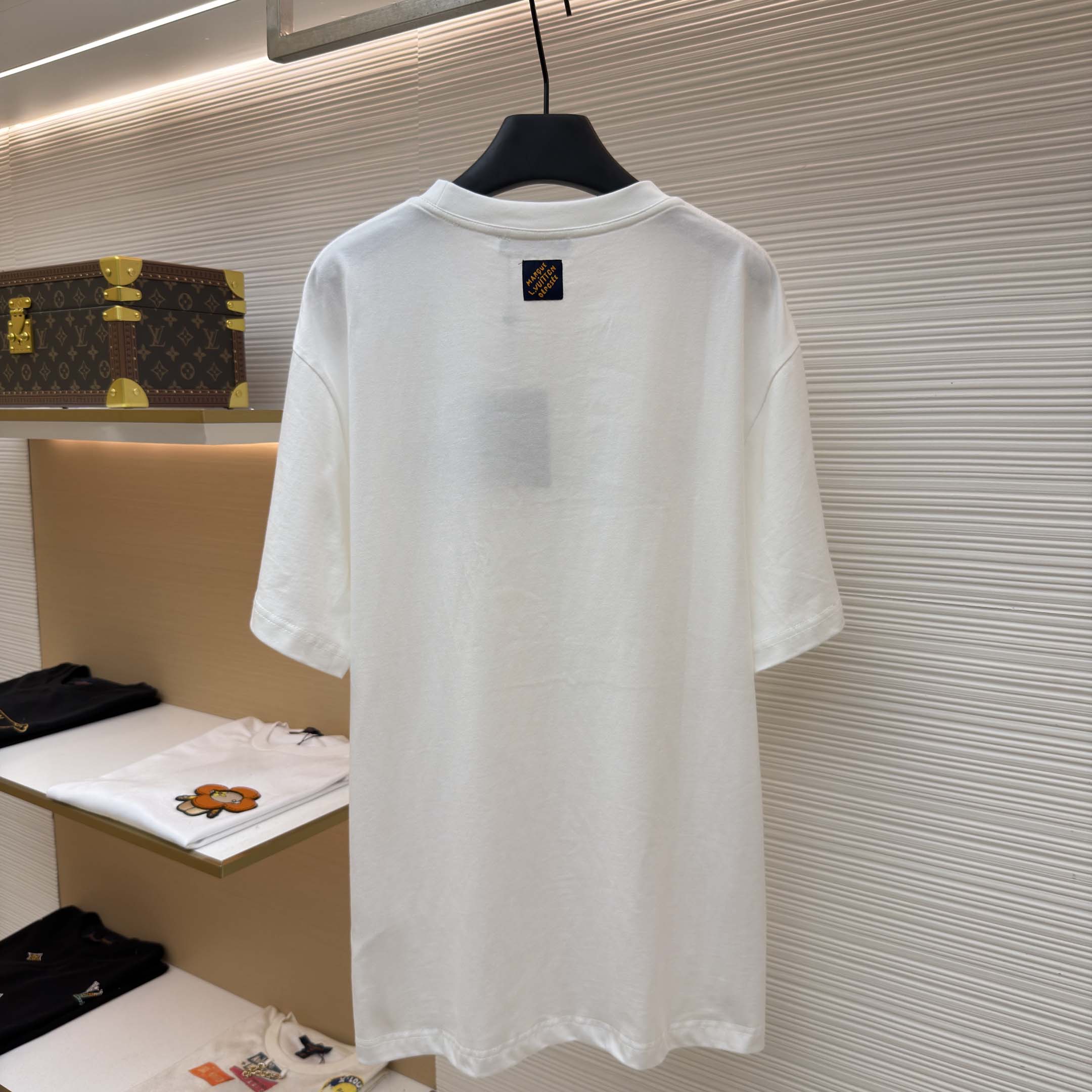 Louis Vuitton Denim Signature T-Shirt    - DesignerGu
