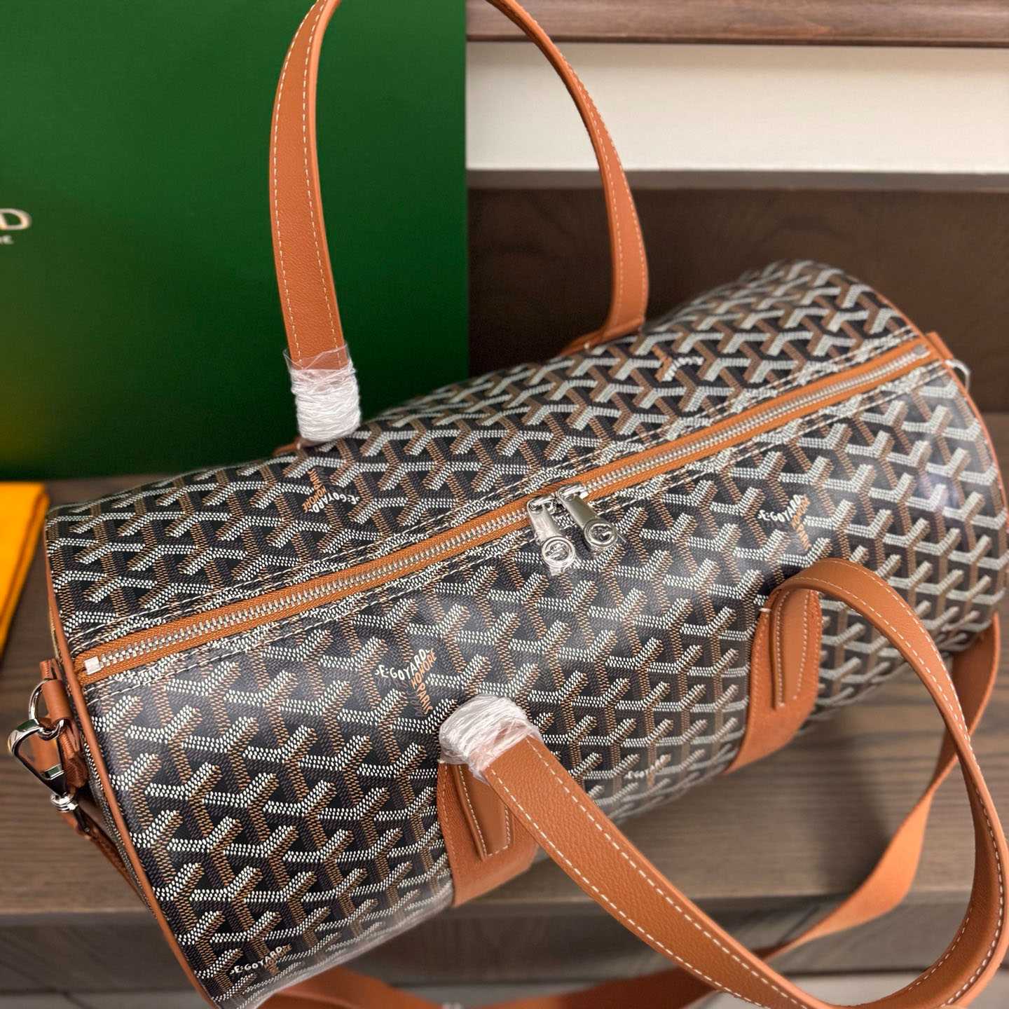 Goyard Barrel 40 Sports Bag - DesignerGu