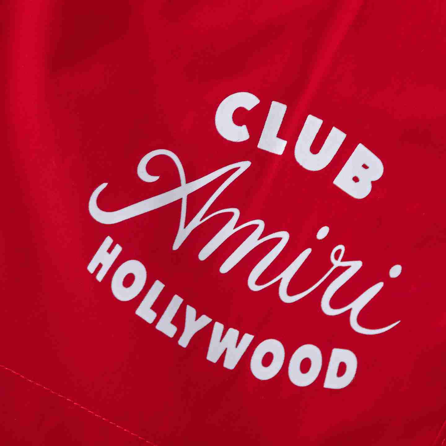 Amiri Club Swim Shorts 'Red' - DesignerGu