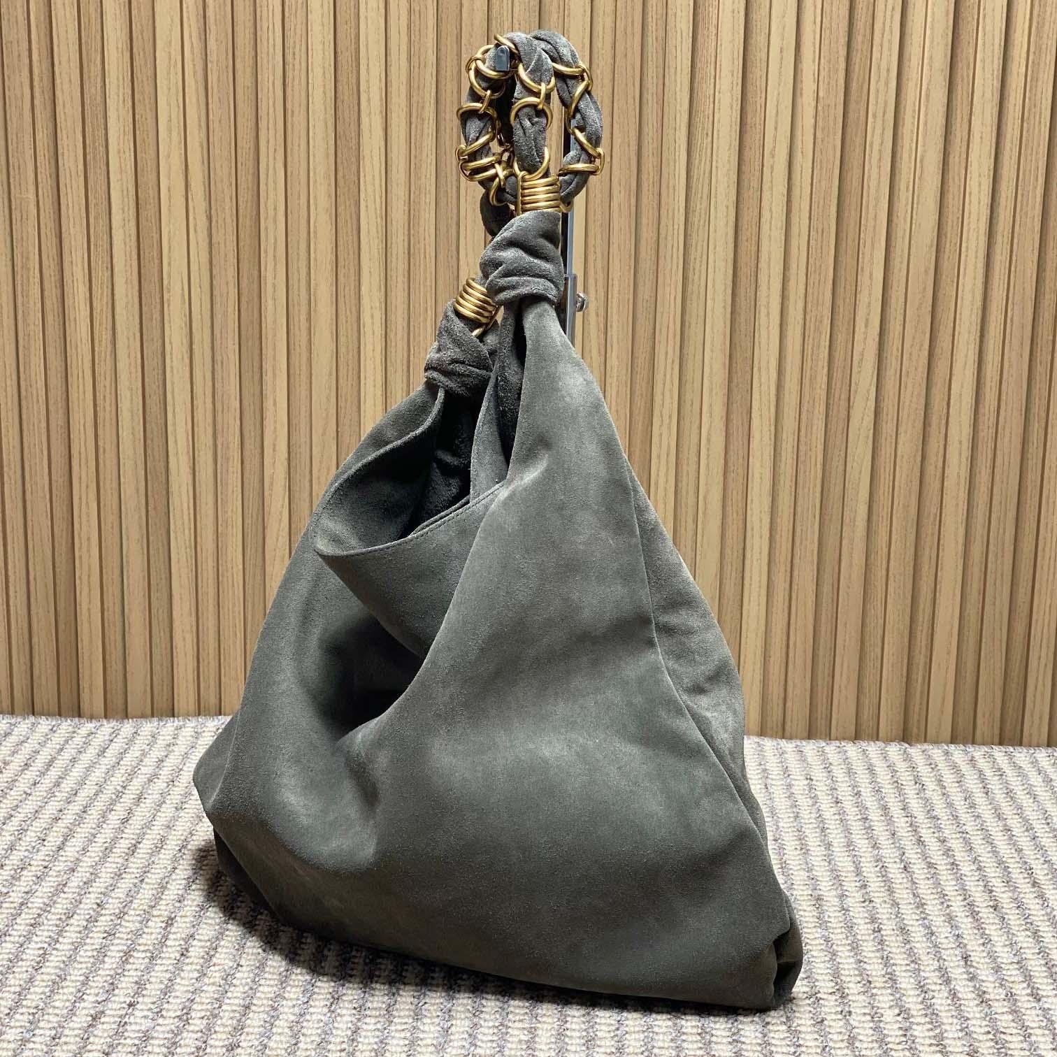 Saint Laurent AMALIA In Suede - DesignerGu