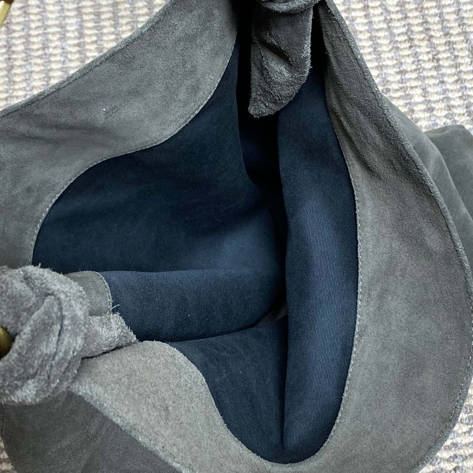 Saint Laurent AMALIA In Suede - DesignerGu