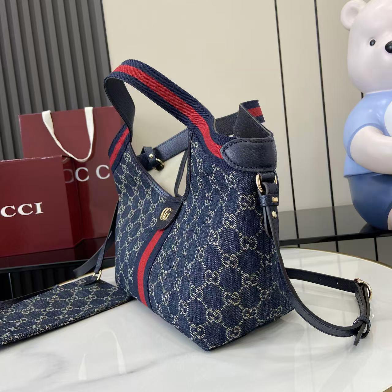 Gucci Giglio Small Tote Bag 860845 - DesignerGu