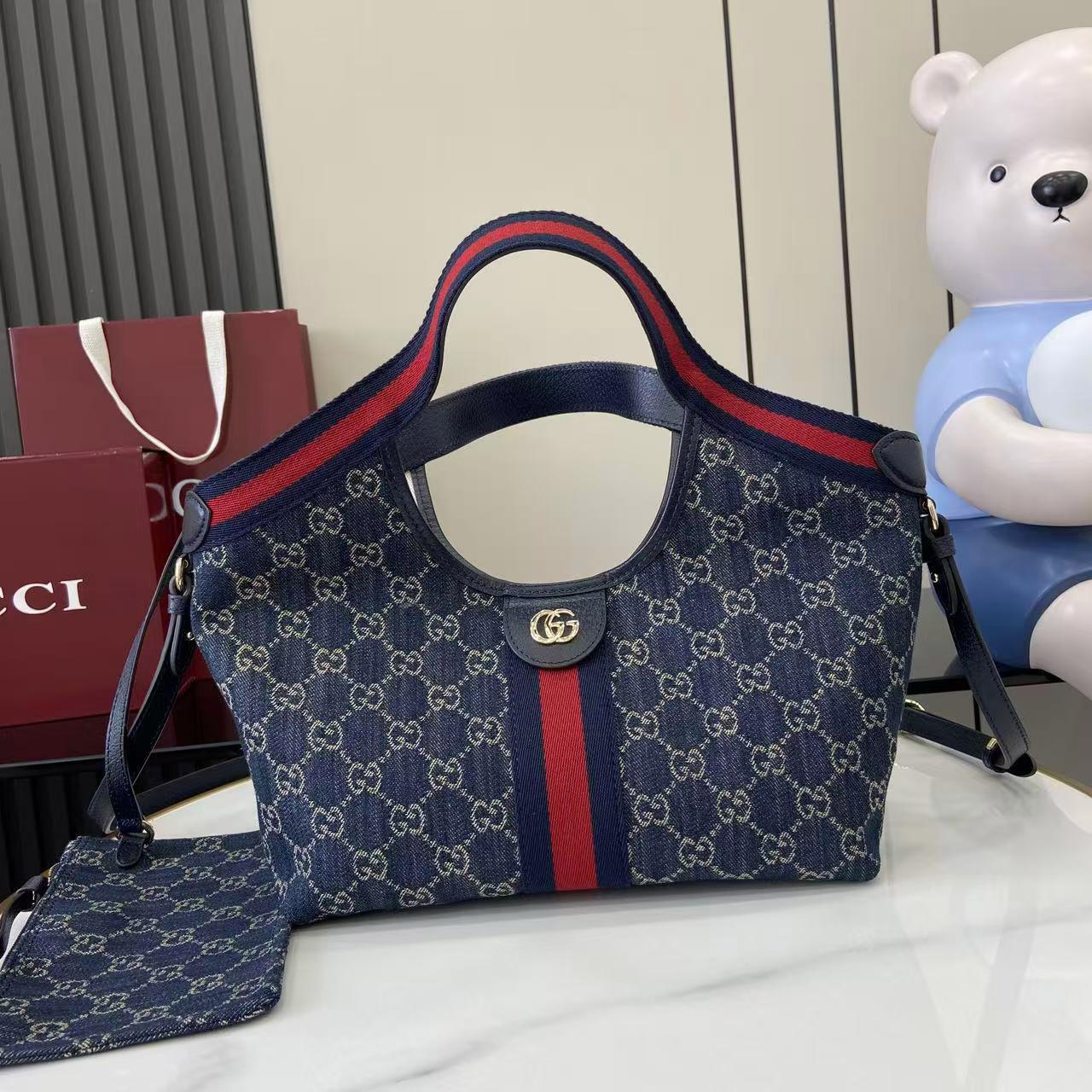 Gucci Giglio Small Tote Bag 860845 - DesignerGu