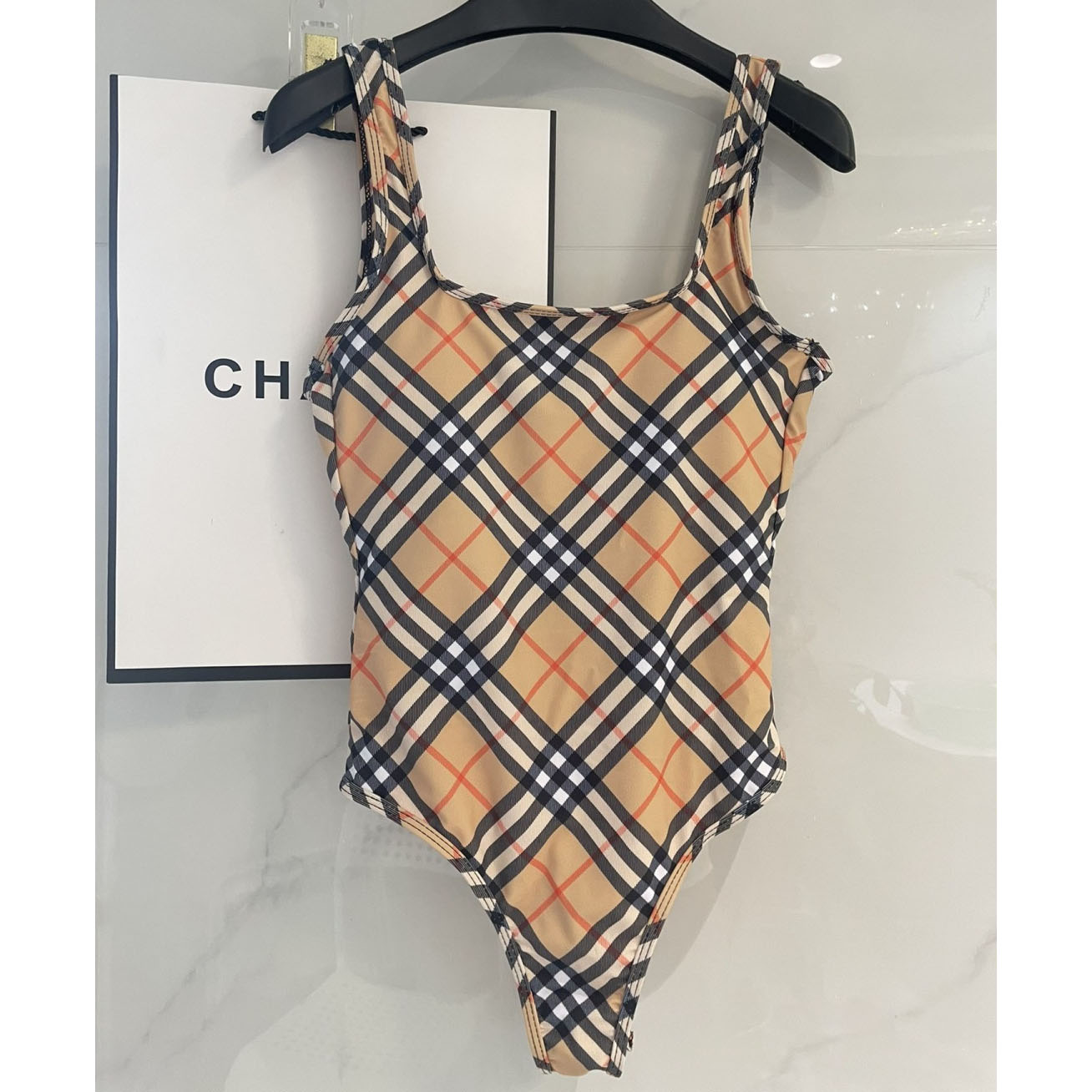 Burberry One-Piece Swimsuit - DesignerGu