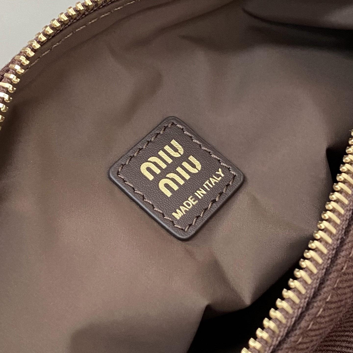 Miu Miu Gabardine Pouch - DesignerGu
