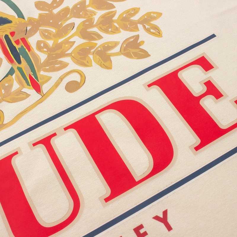 Rhude Parakeet Tee In Cream - DesignerGu