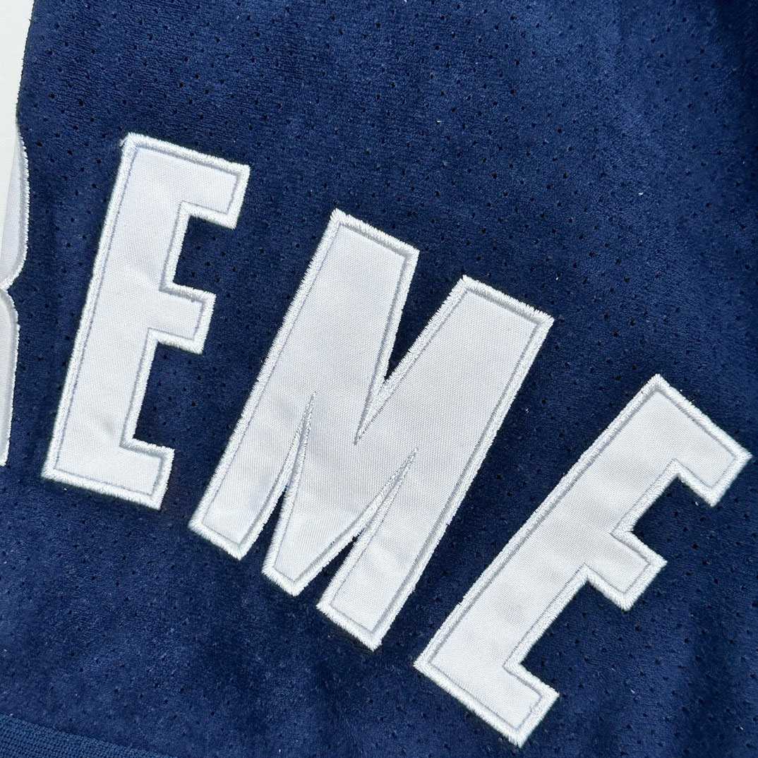 Supreme Ultrasuede Mesh Short 'Blue' - DesignerGu