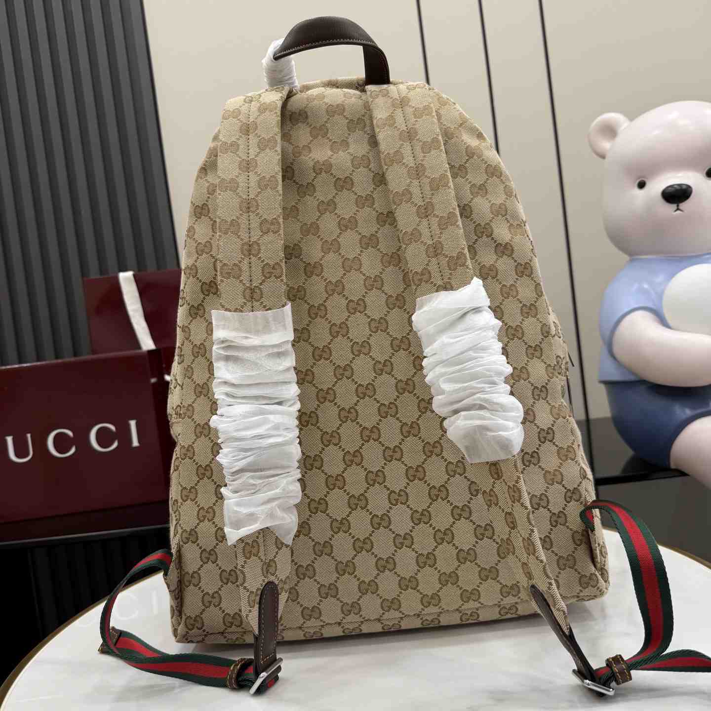 Gucci Large Gucci Tag Backpack  875226 - DesignerGu