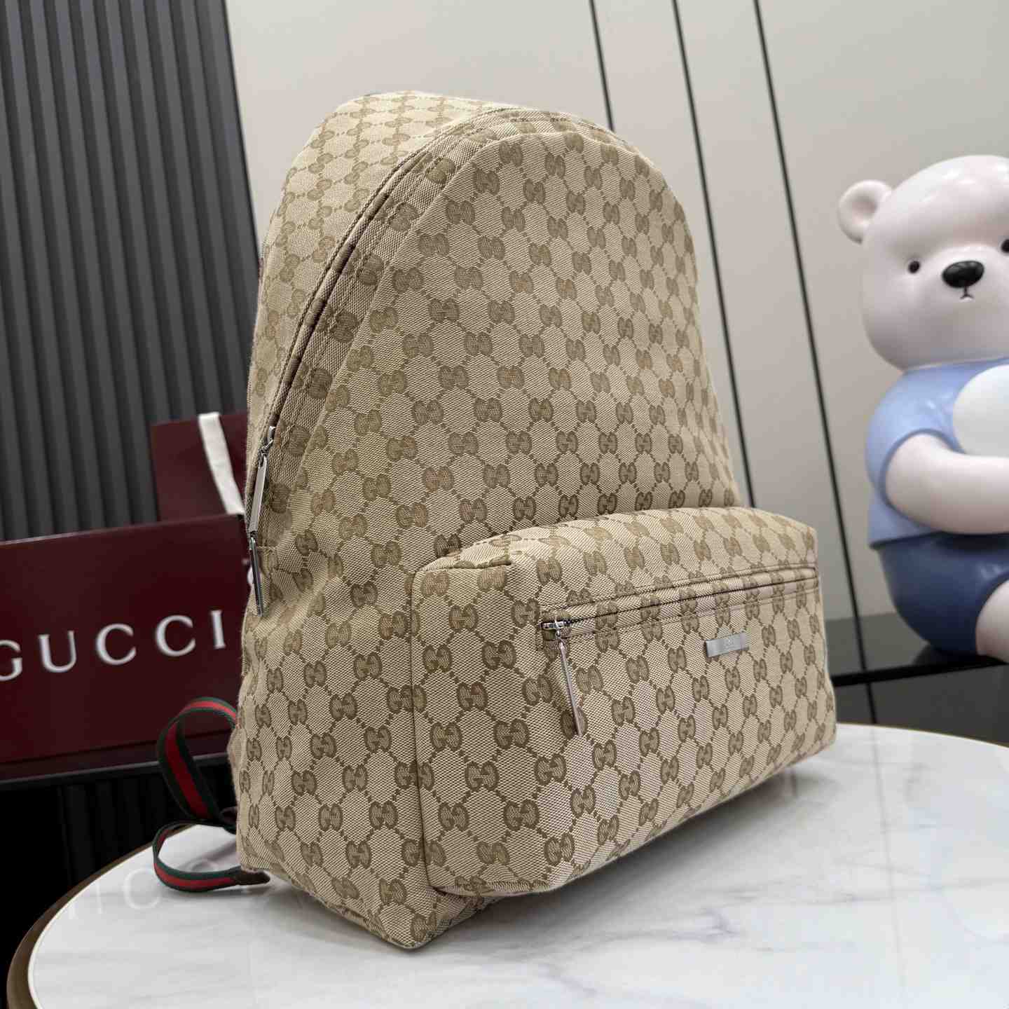 Gucci Large Gucci Tag Backpack  875226 - DesignerGu